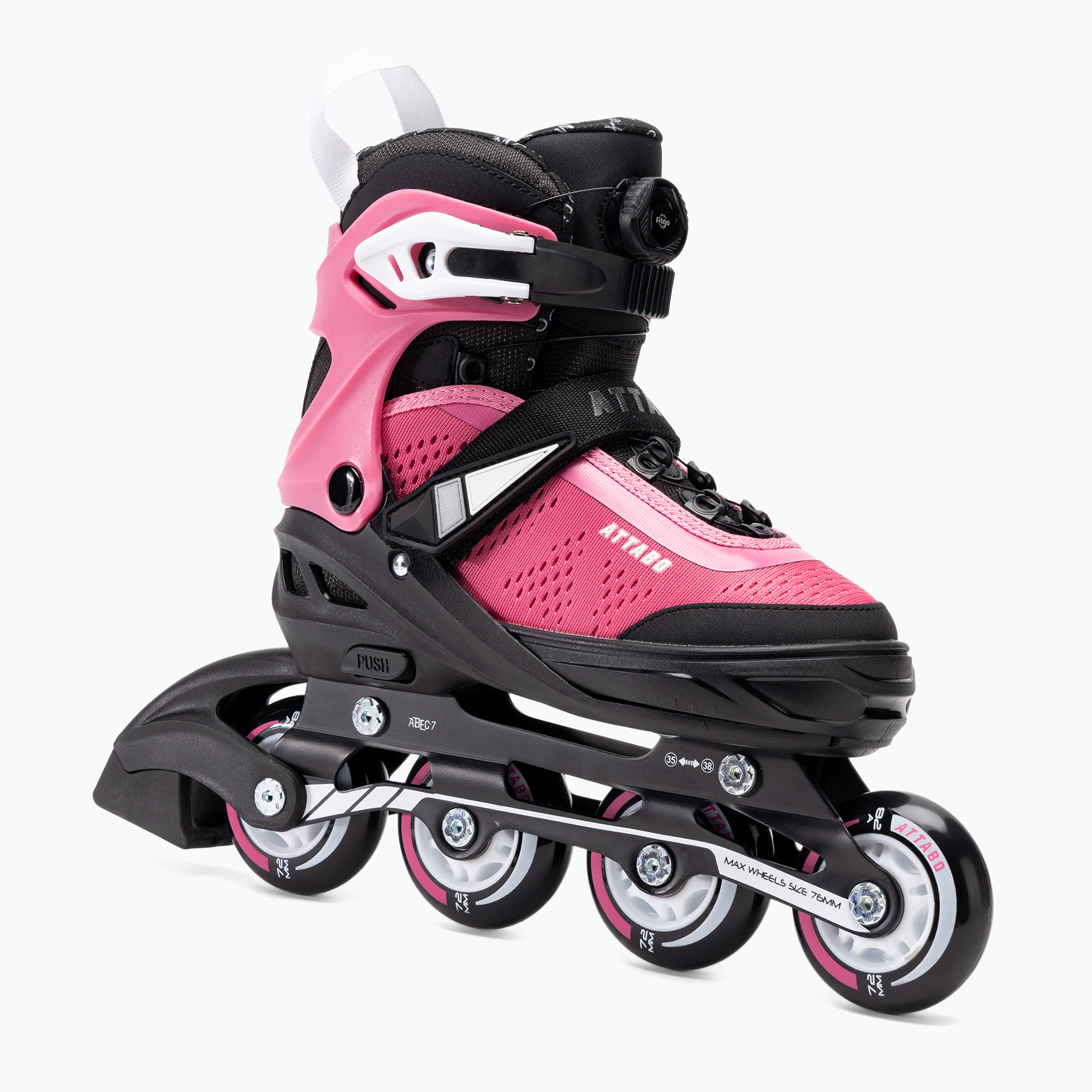 ATTABO children's roller skates Stormglider pink (L 39-42)