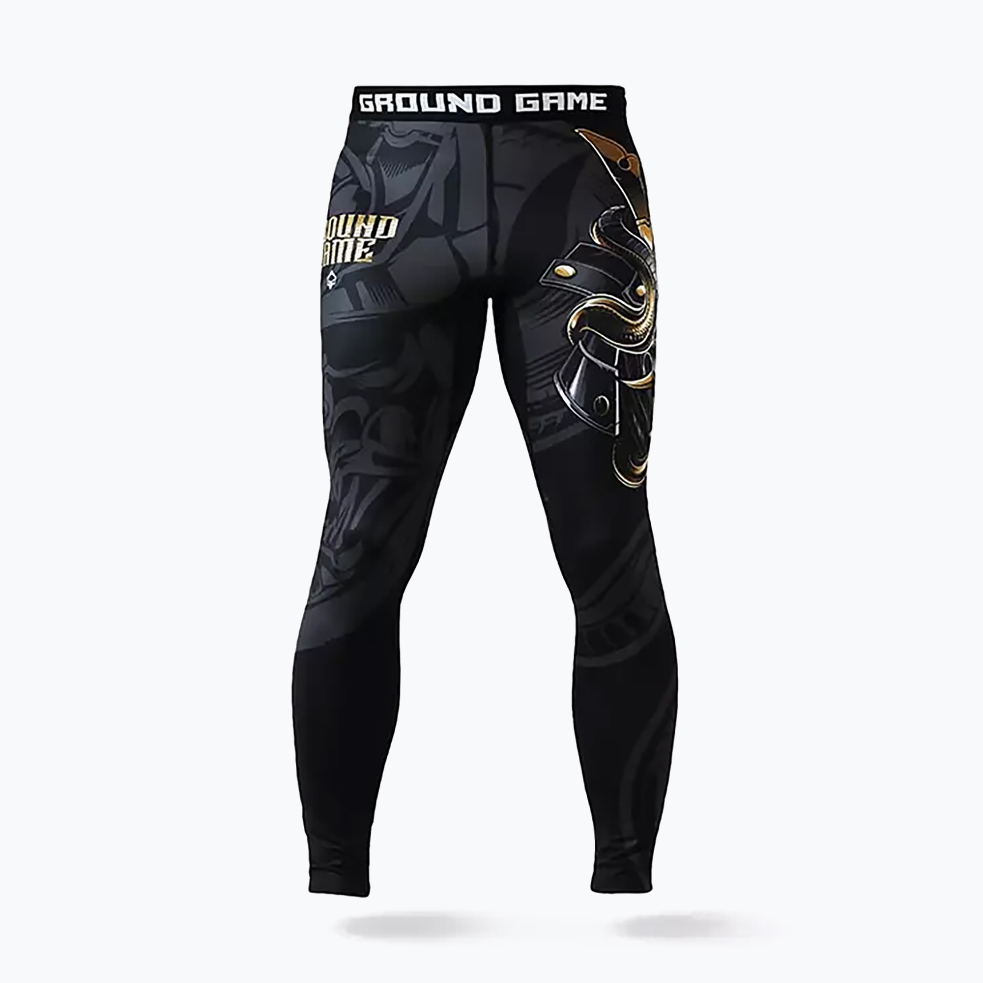 Ground Game Oni Samurai men's MMA leggings black 22LEGGSAM3 (XXL)