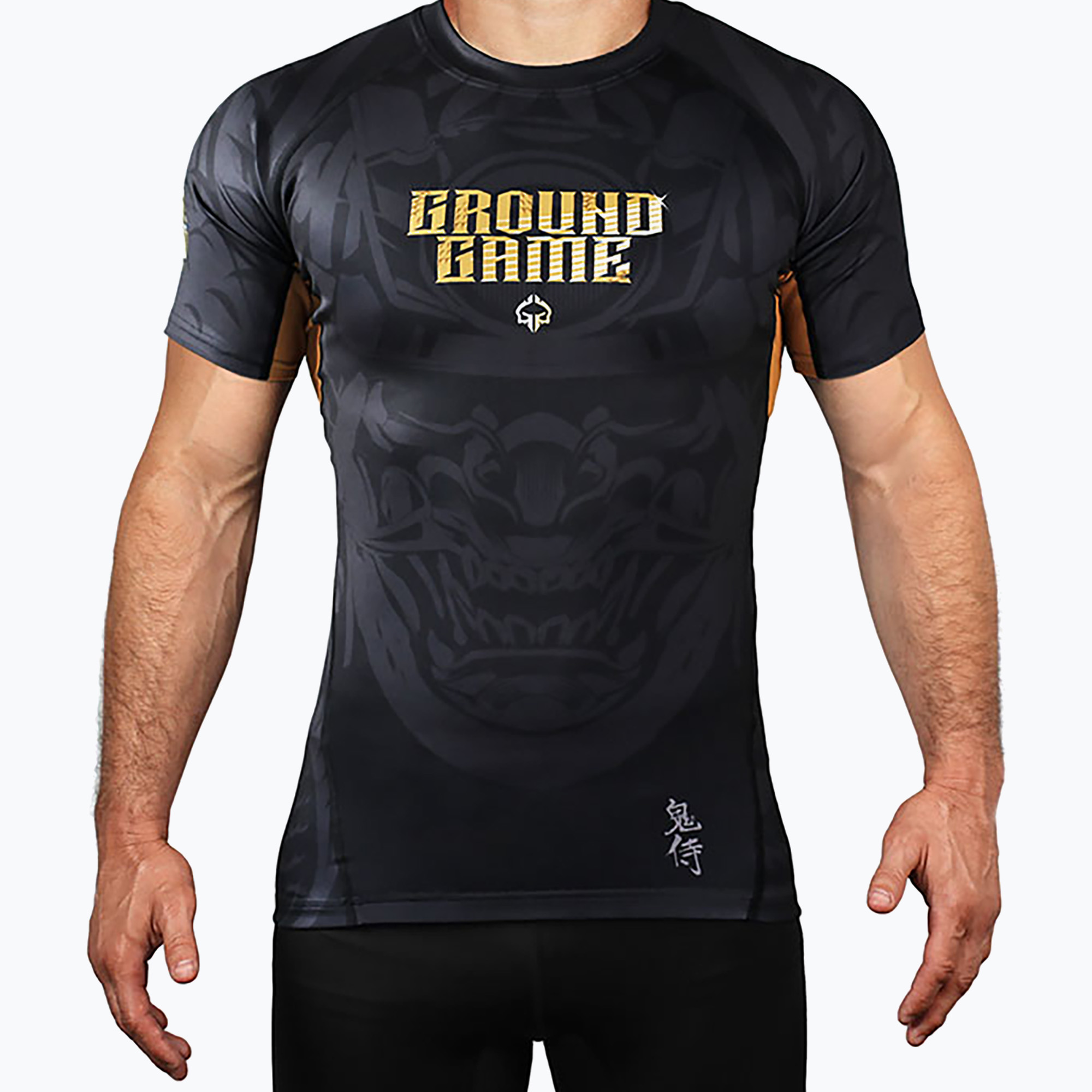 Ground Game Oni Samurai men's rashguard black 22RASHSSSAM3 (XL)