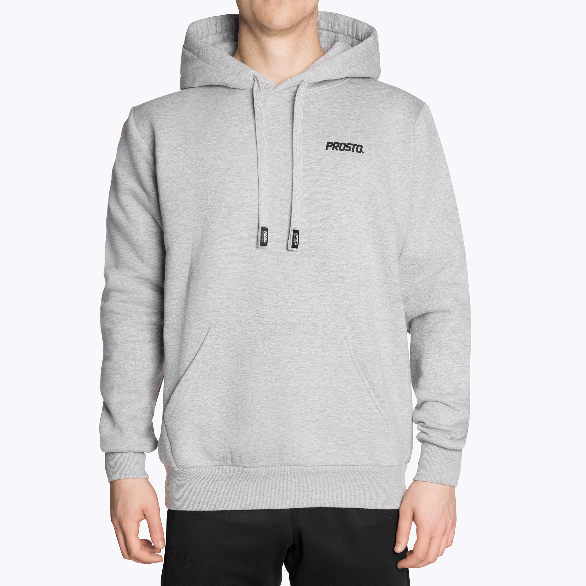 Men's PROSTO Hoodie Blitzy gray (S)