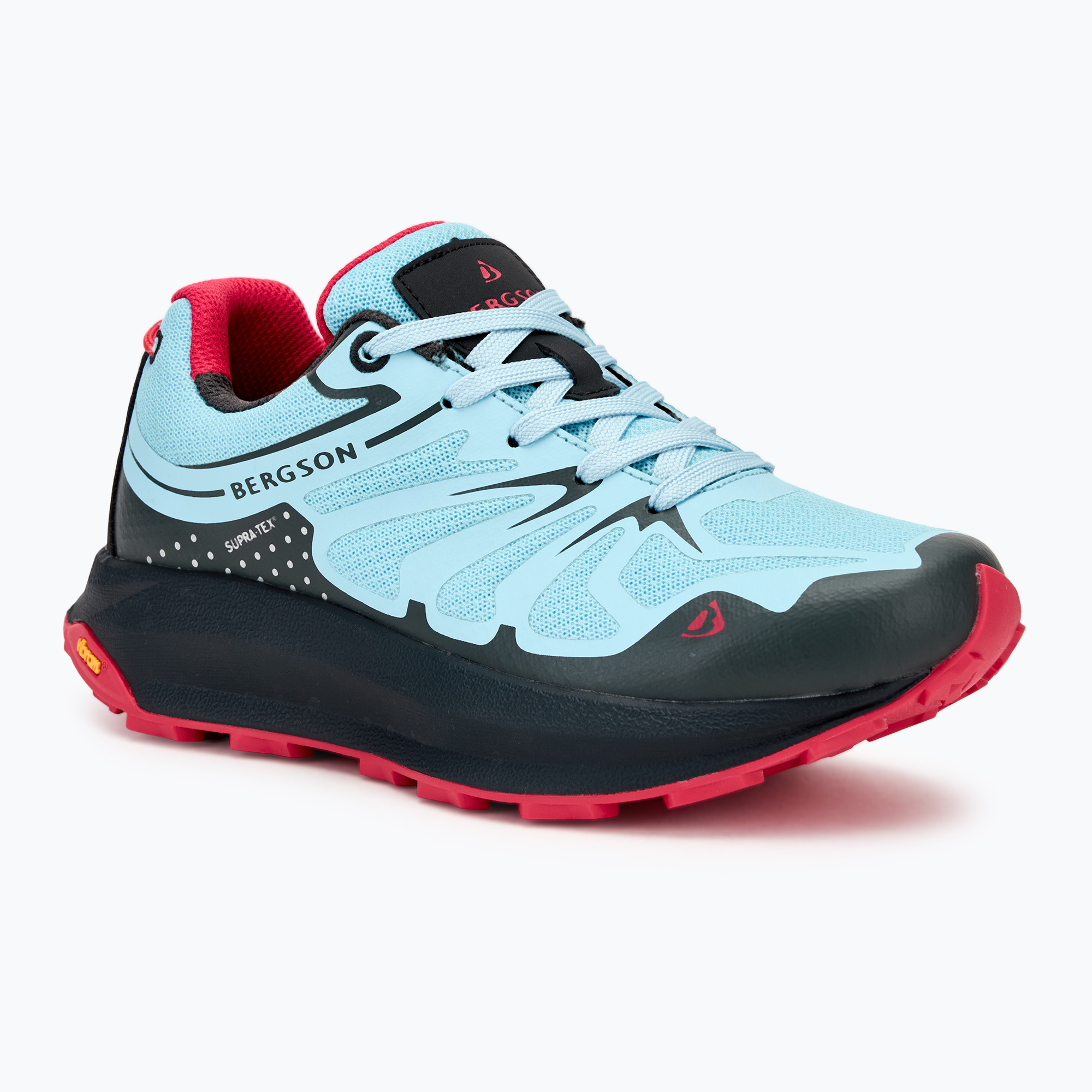 Women's trekking boots BERGSON Guera Low STX light blue