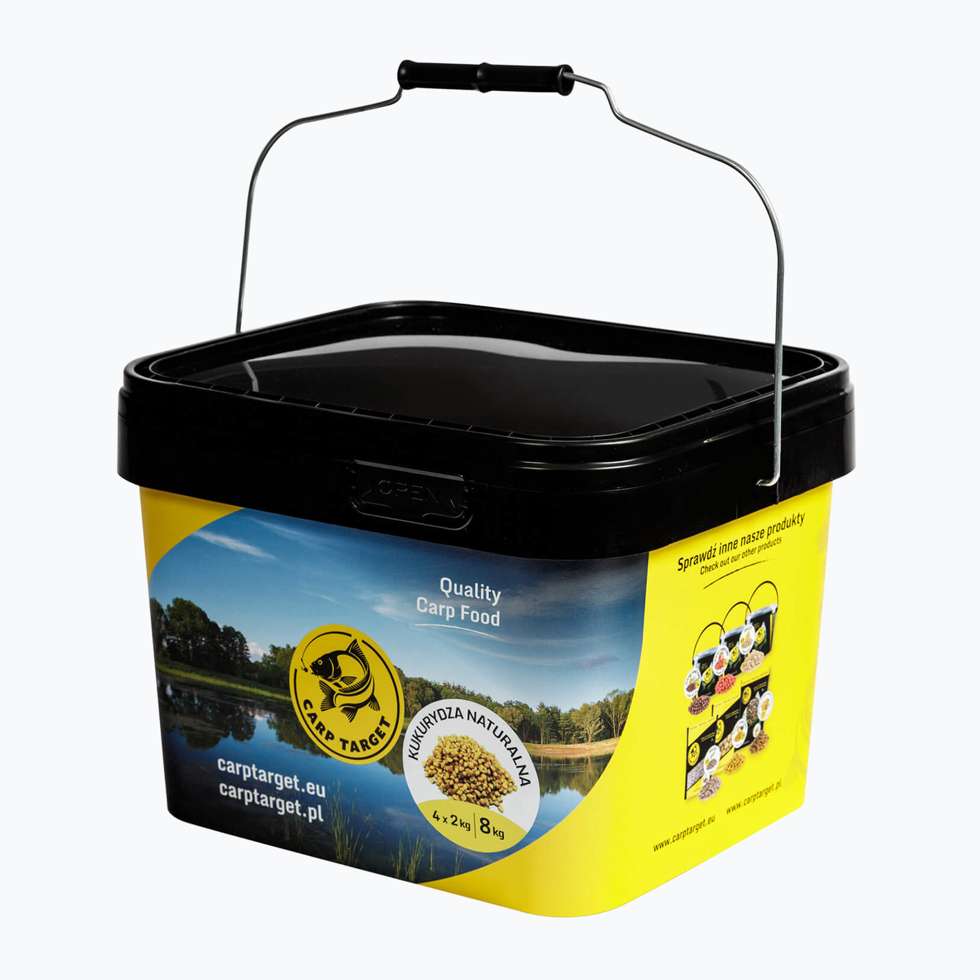 Carp Target pineapple fishing corn + 10 l bucket