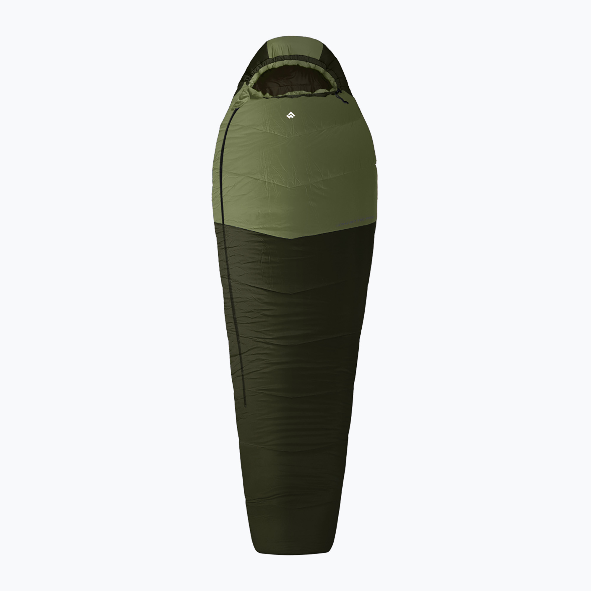 Alpinus Ultralight 1000 sleeping bag right green