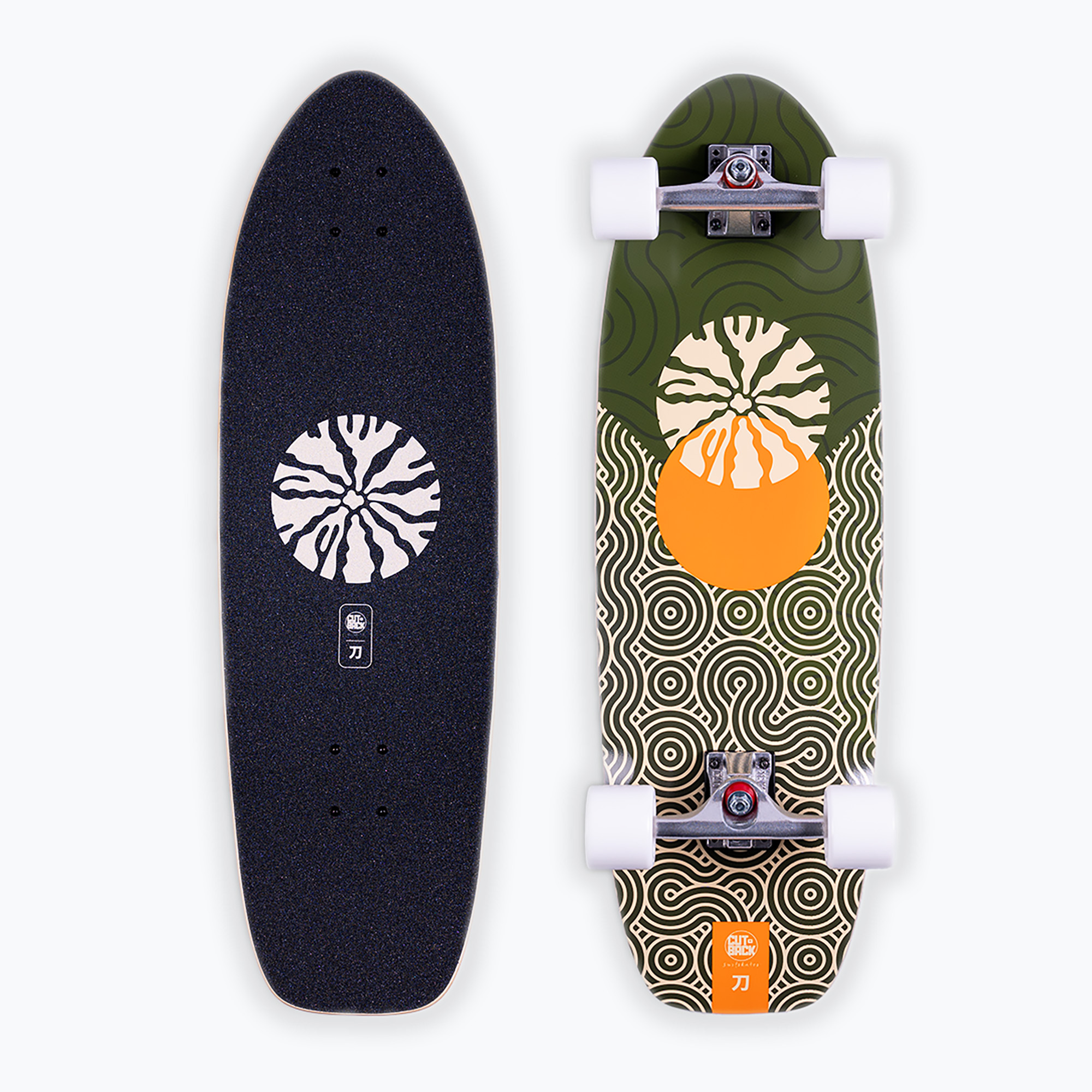 Surfskate skateboard Cutback Katana 32" (32" x 9.7")