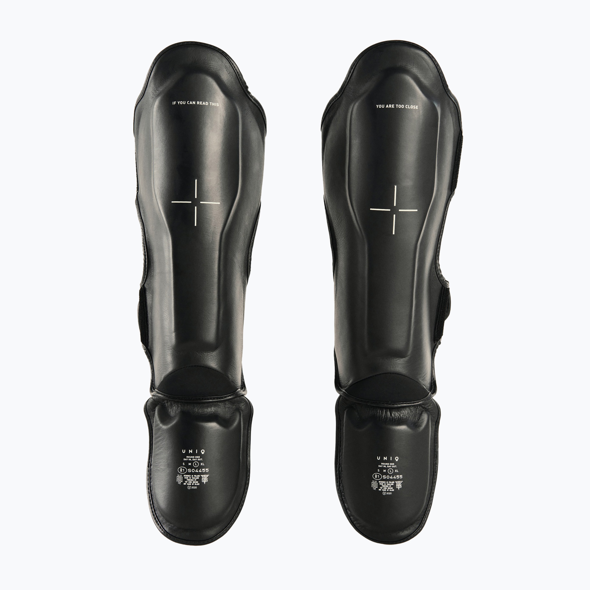 UNIQ UQSG2 tibia and foot protectors technical black (XL)