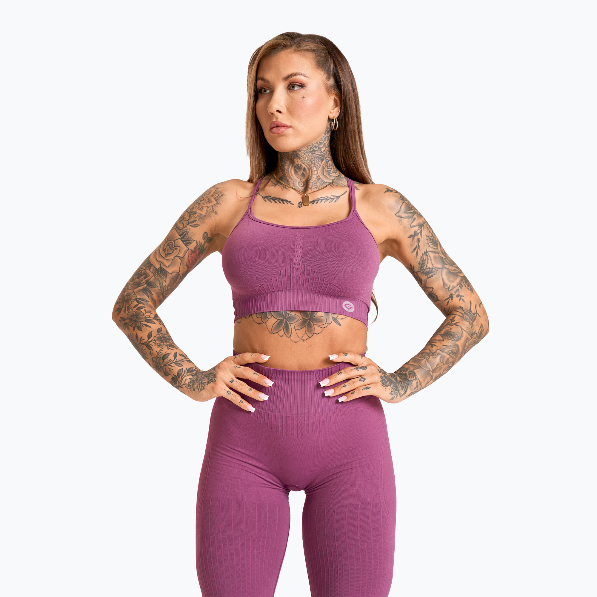 Training bra Gym Glamour Push Up 2.0 merry berry (XS)