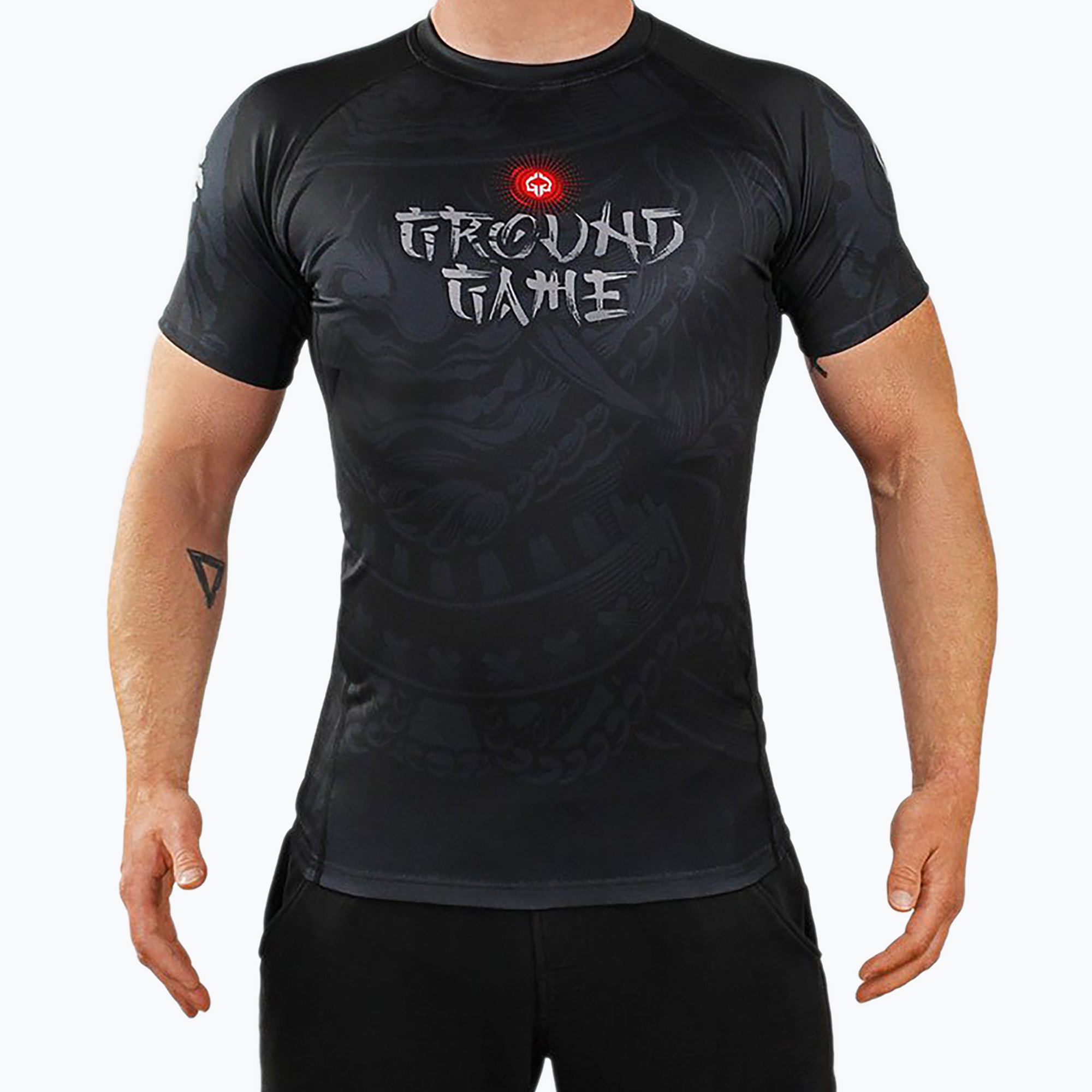 Rashguard Ground Game Samurai 2.0 black (M)