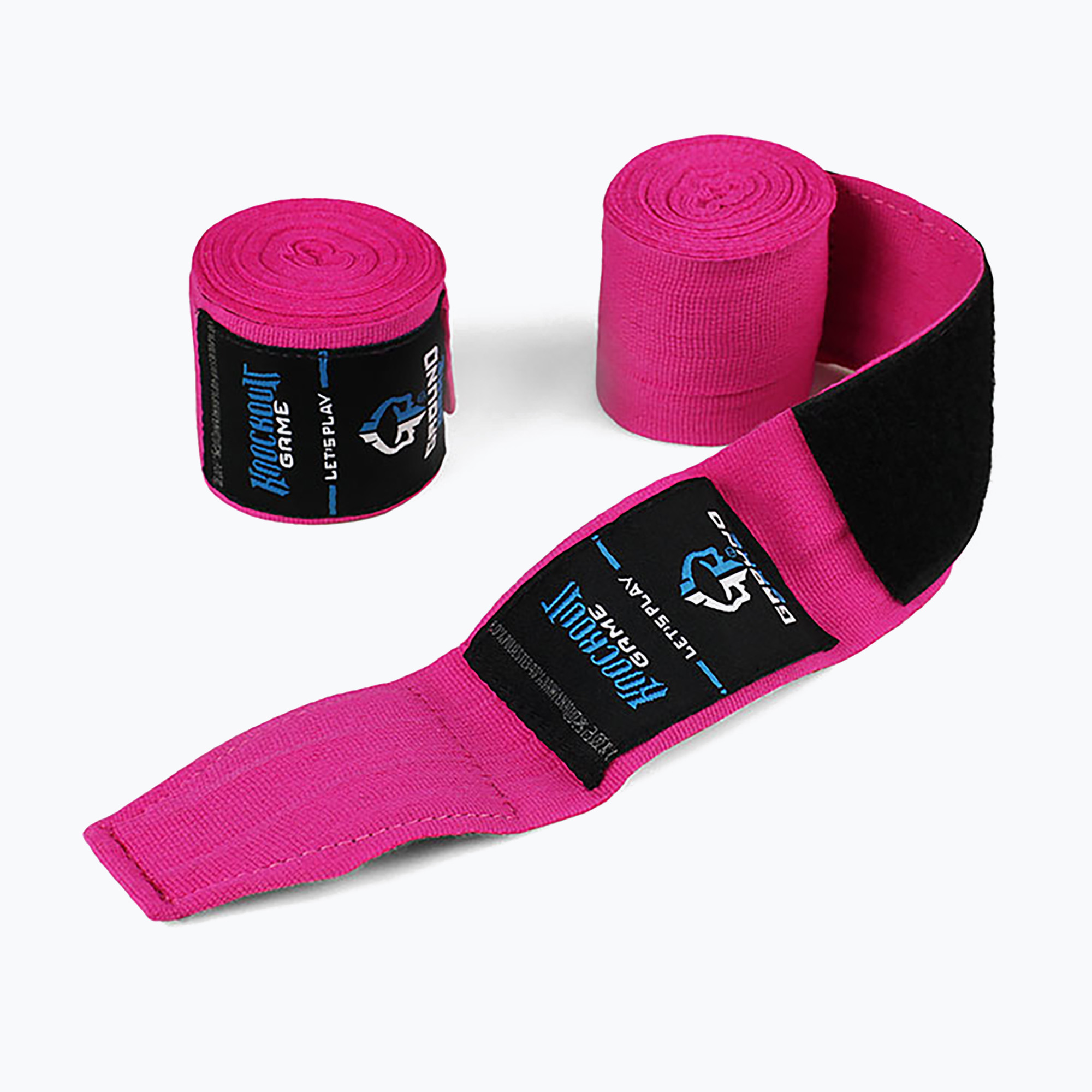 Boxing bandages Ground Game Classic pink