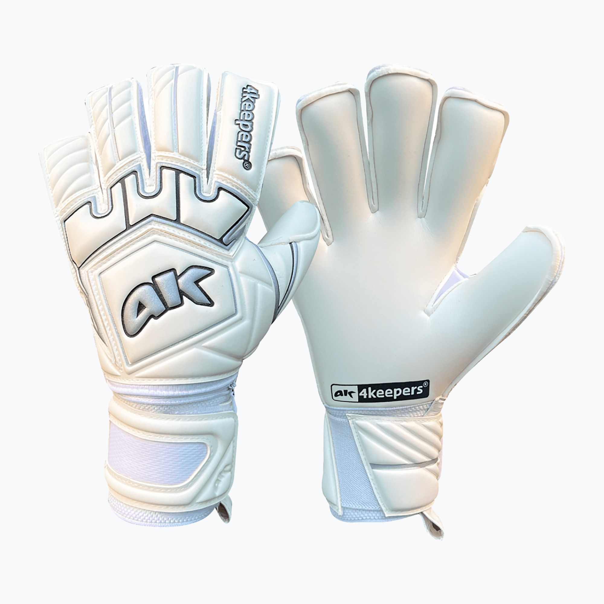 Children's goalkeeper gloves 4keepers Guard Pro Mnc Jr white (6)