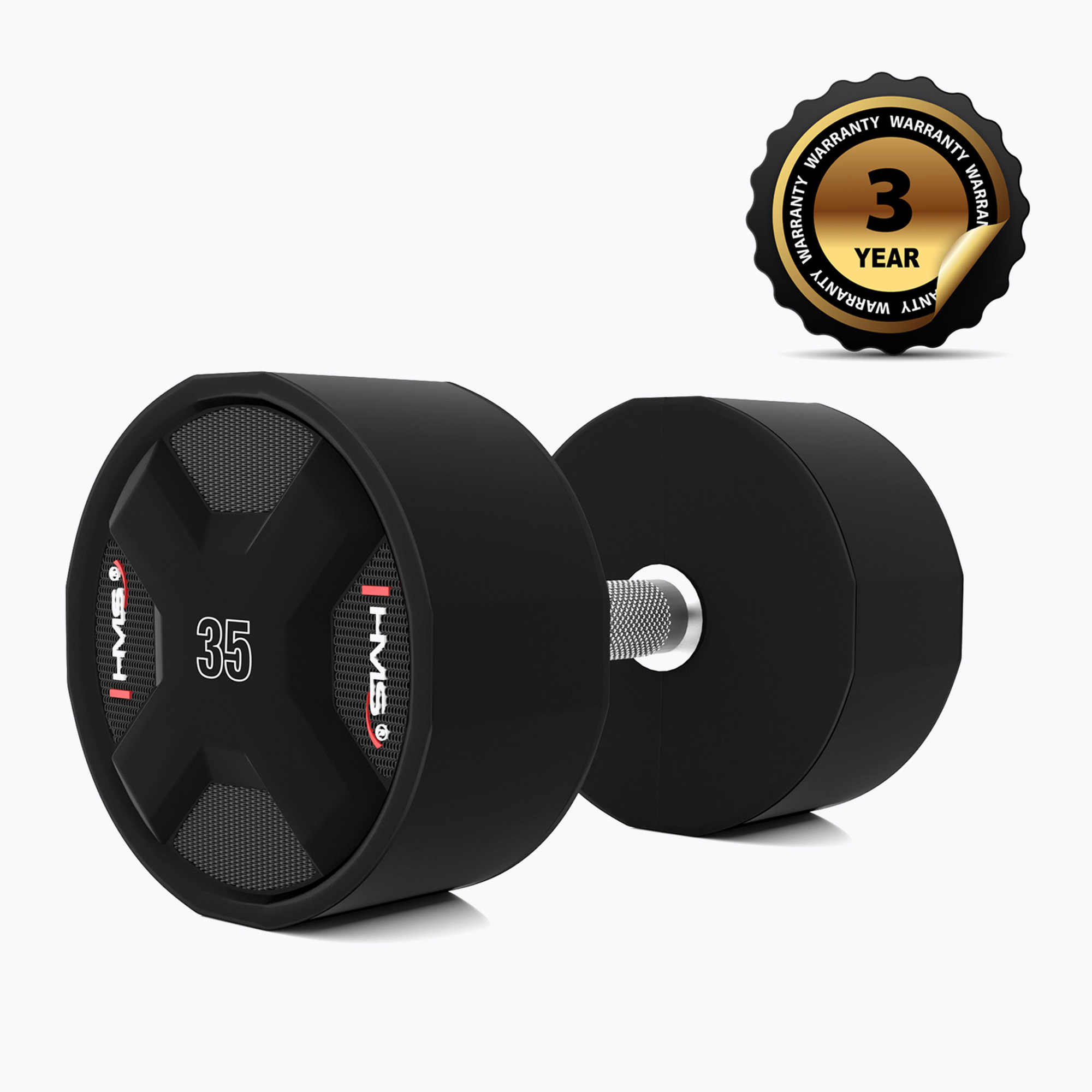 HMS HPC dumbbell 1 pcs. 30 kg black (30 kg)