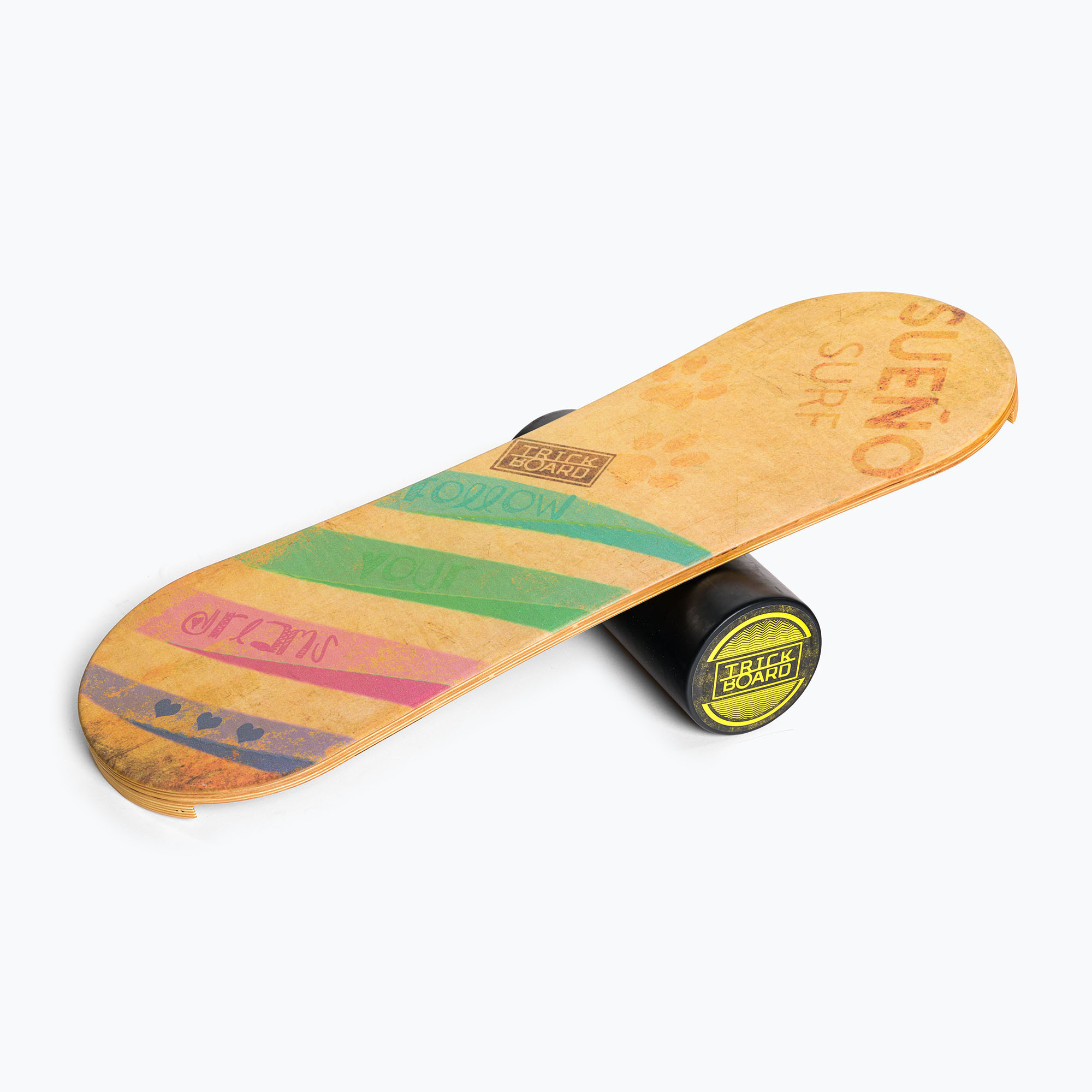Trickboard Classic Sueno colourful balance board TB-17223 (87.5 x 30.5 cm)