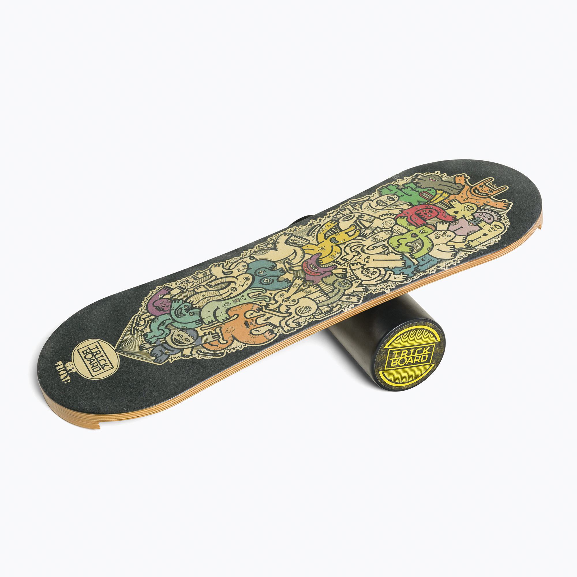 Trickboard Classic Get Tricky colourful balance board TB-17766