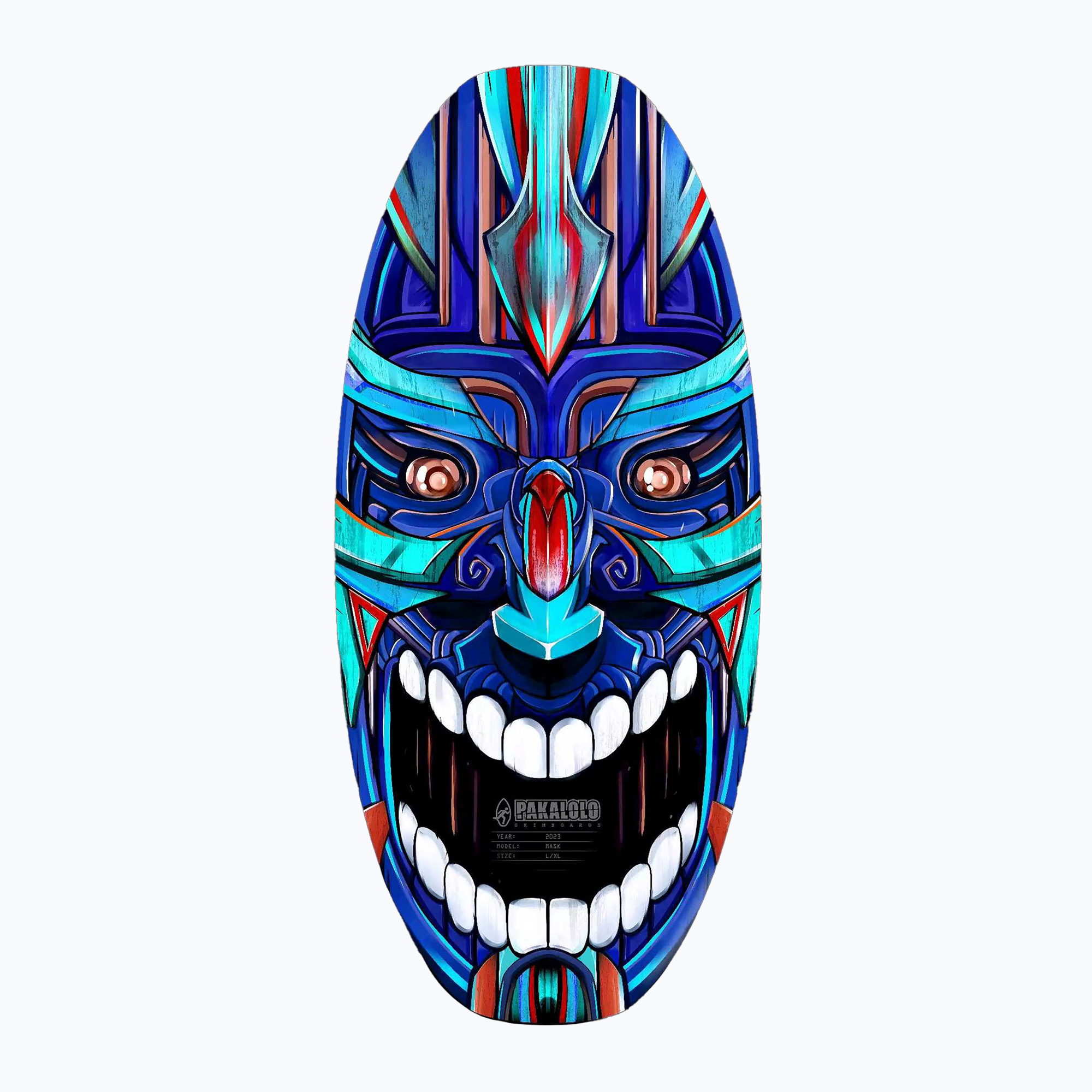 Skimboard PAKALOLO Mask S/M Skimboard multicolour (93 x 43 cm)