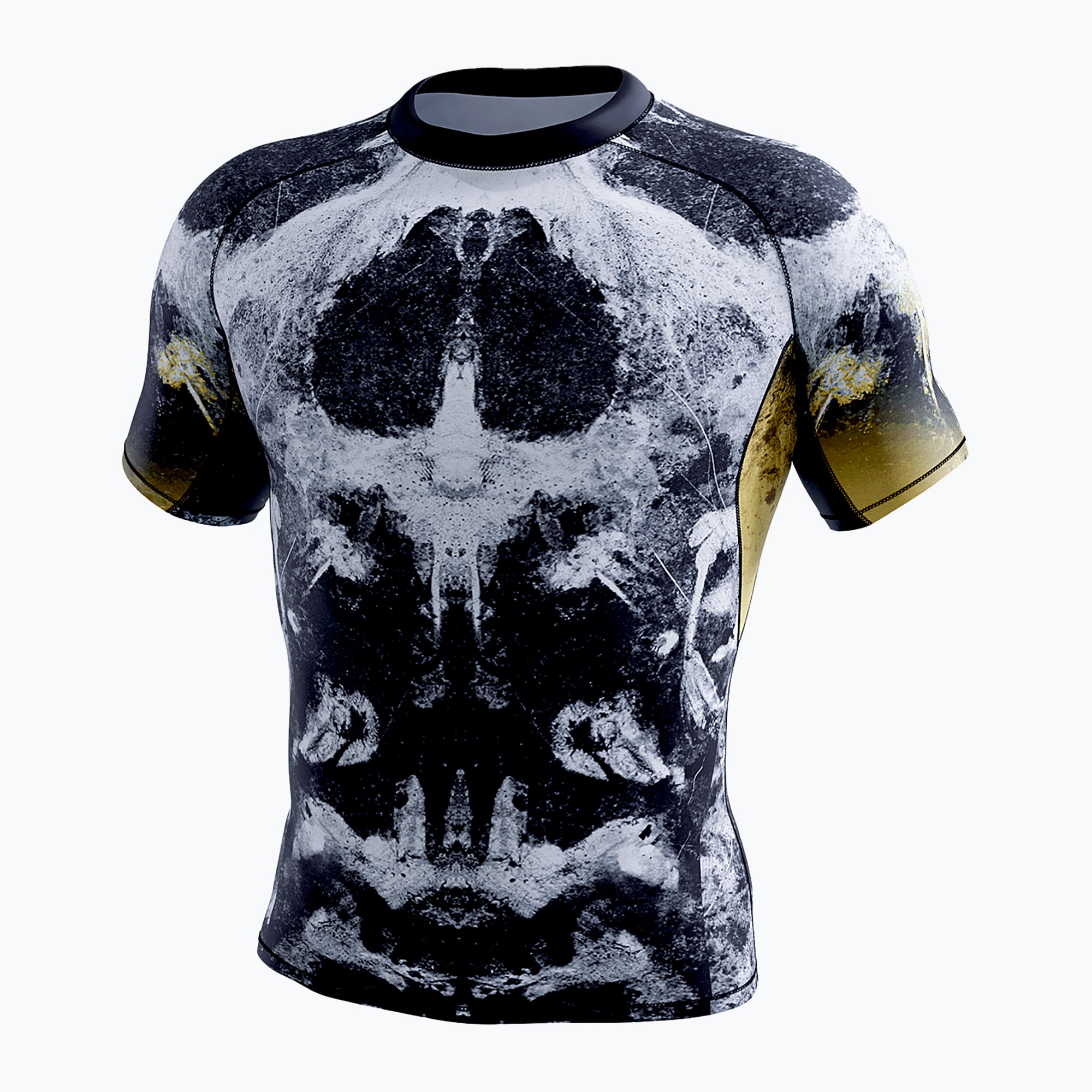 MANTO men's Rashguard Disobey navy blue MNR878_BLK (M)