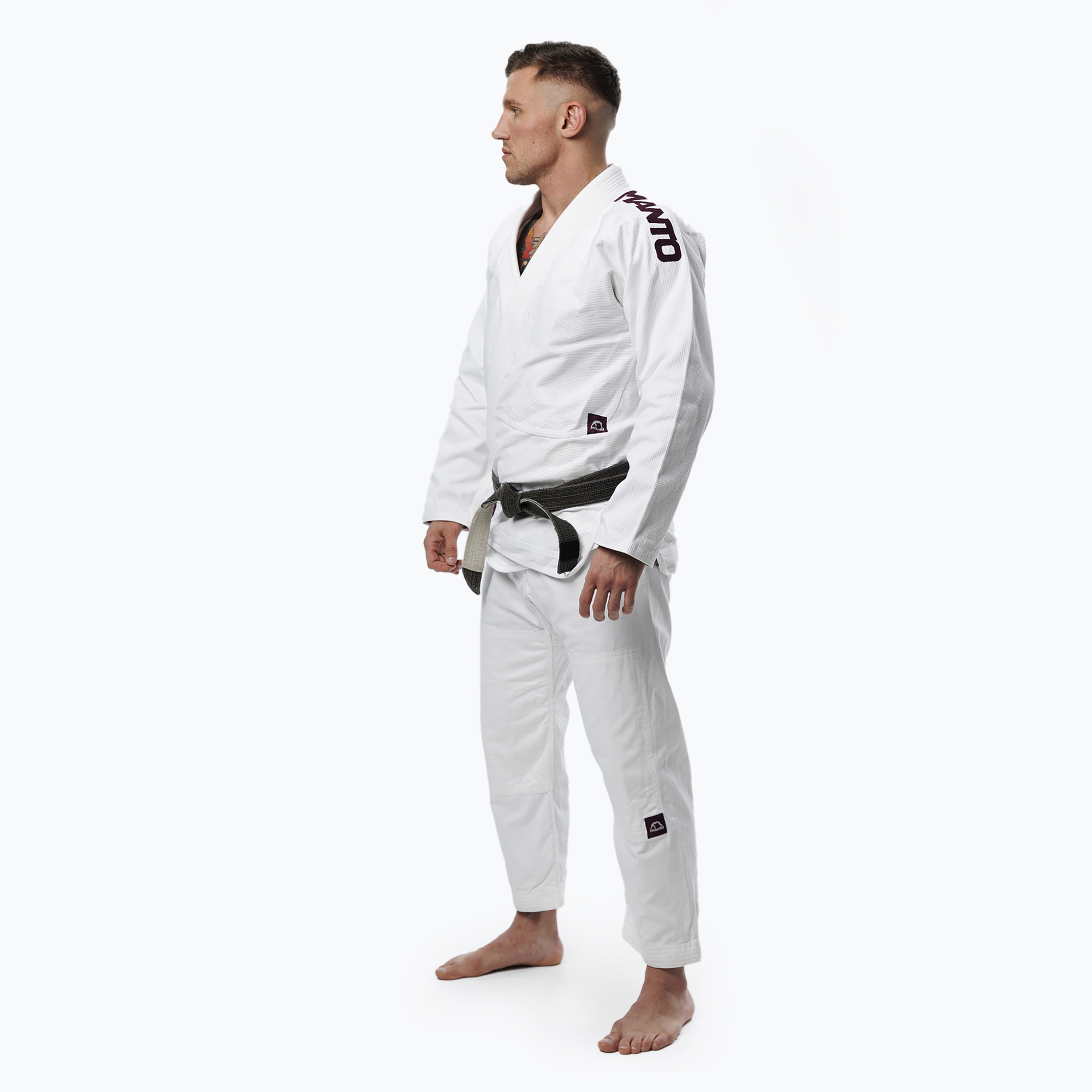 GI for Brazilian jiu-jitsu MANTO X5 white (A1)