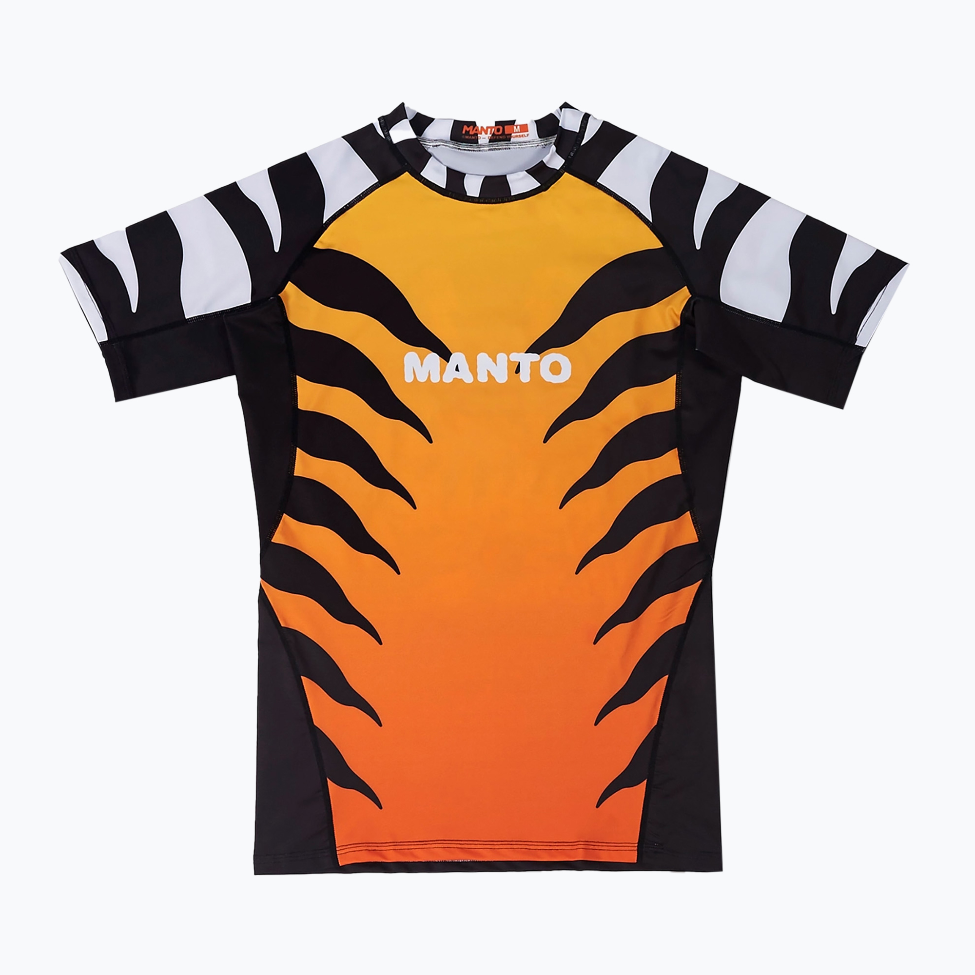 MANTO Tiger's Tail Rashguard black (L)