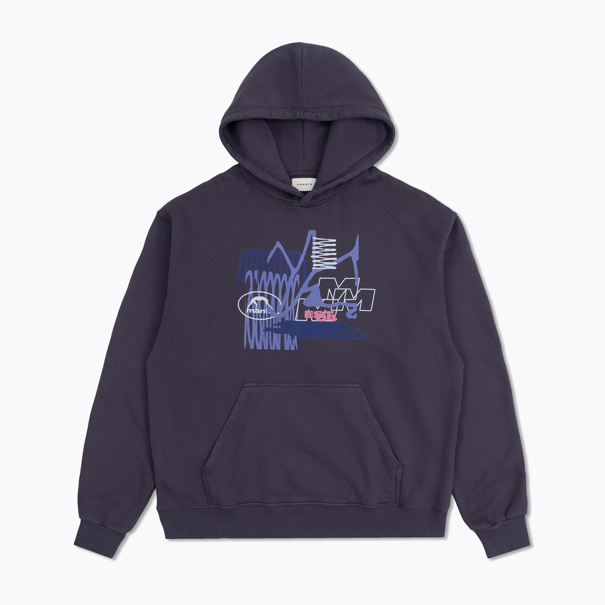 MANTO Wire sweatshirt navy blue (XXL)