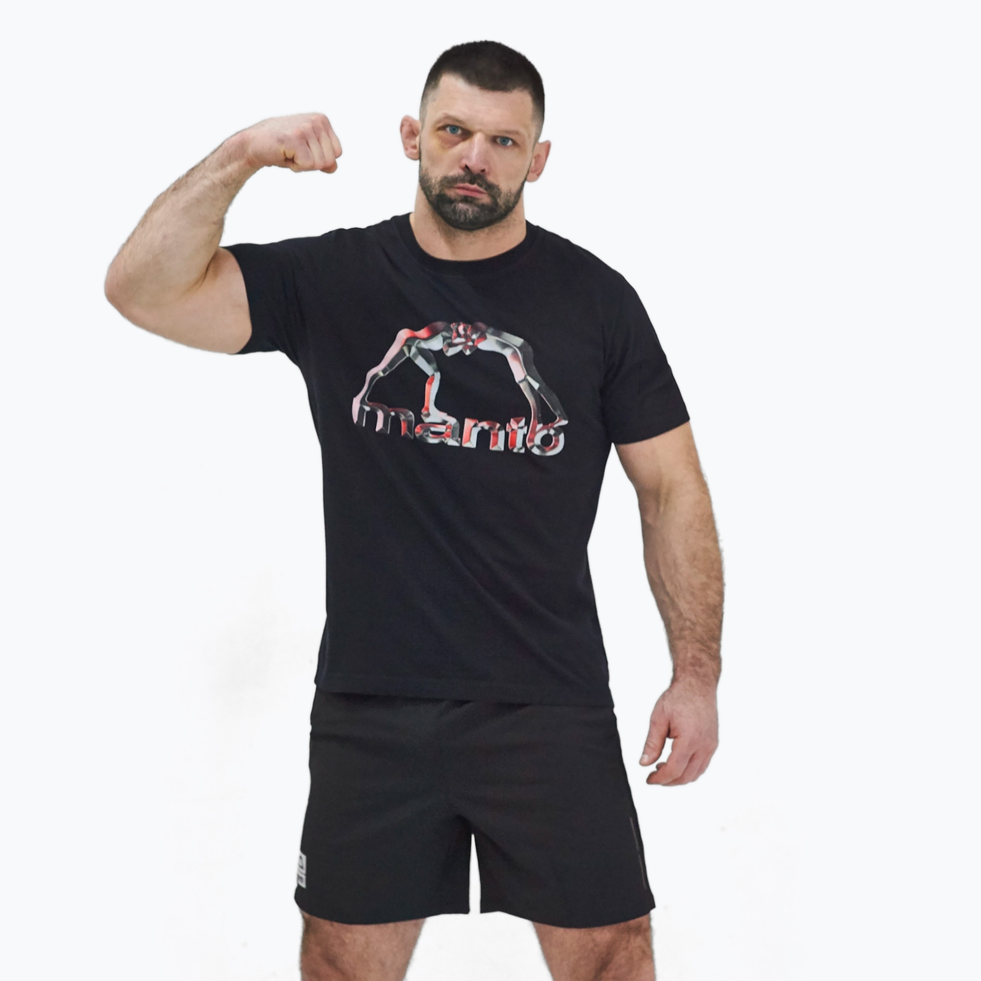 MANTO Metal T-shirt black (L)
