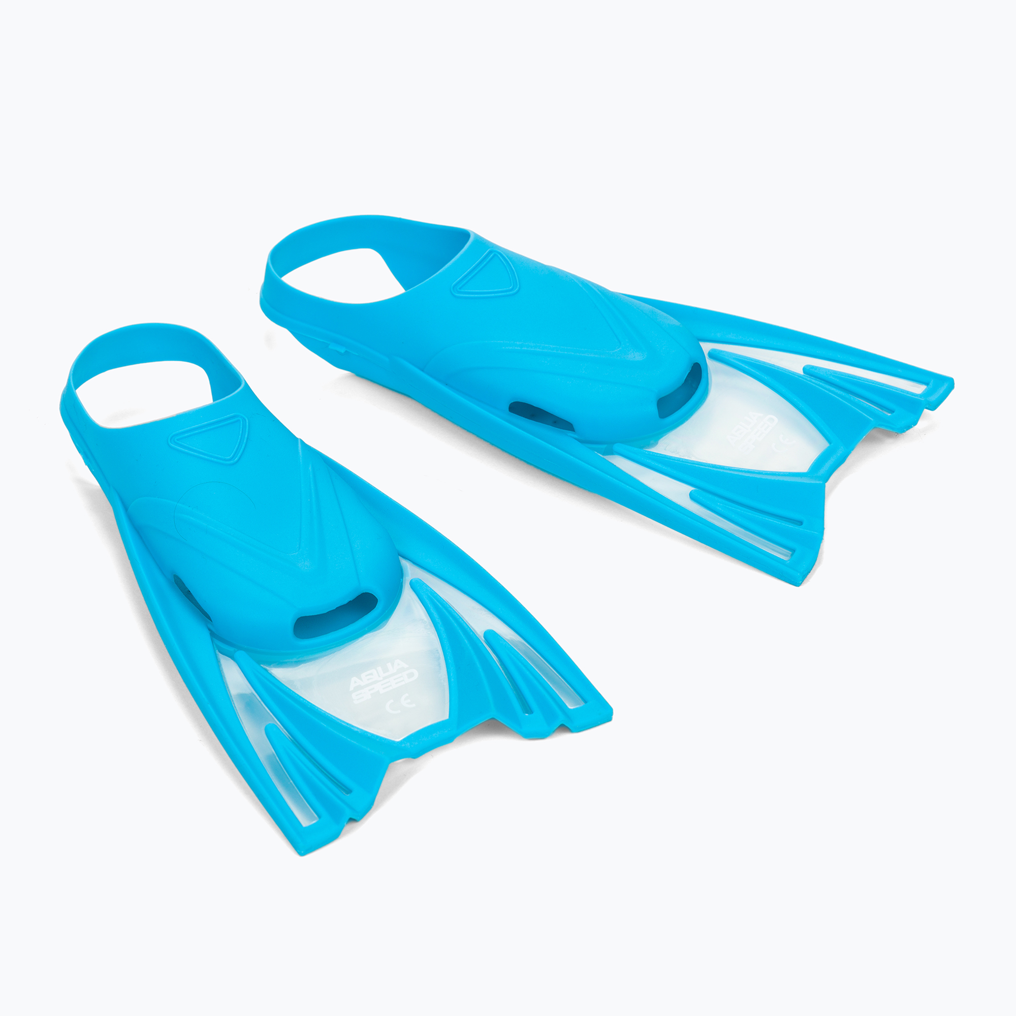 Children's swimming fins AQUA-SPEED Frog blue 520 (25-29 EU)