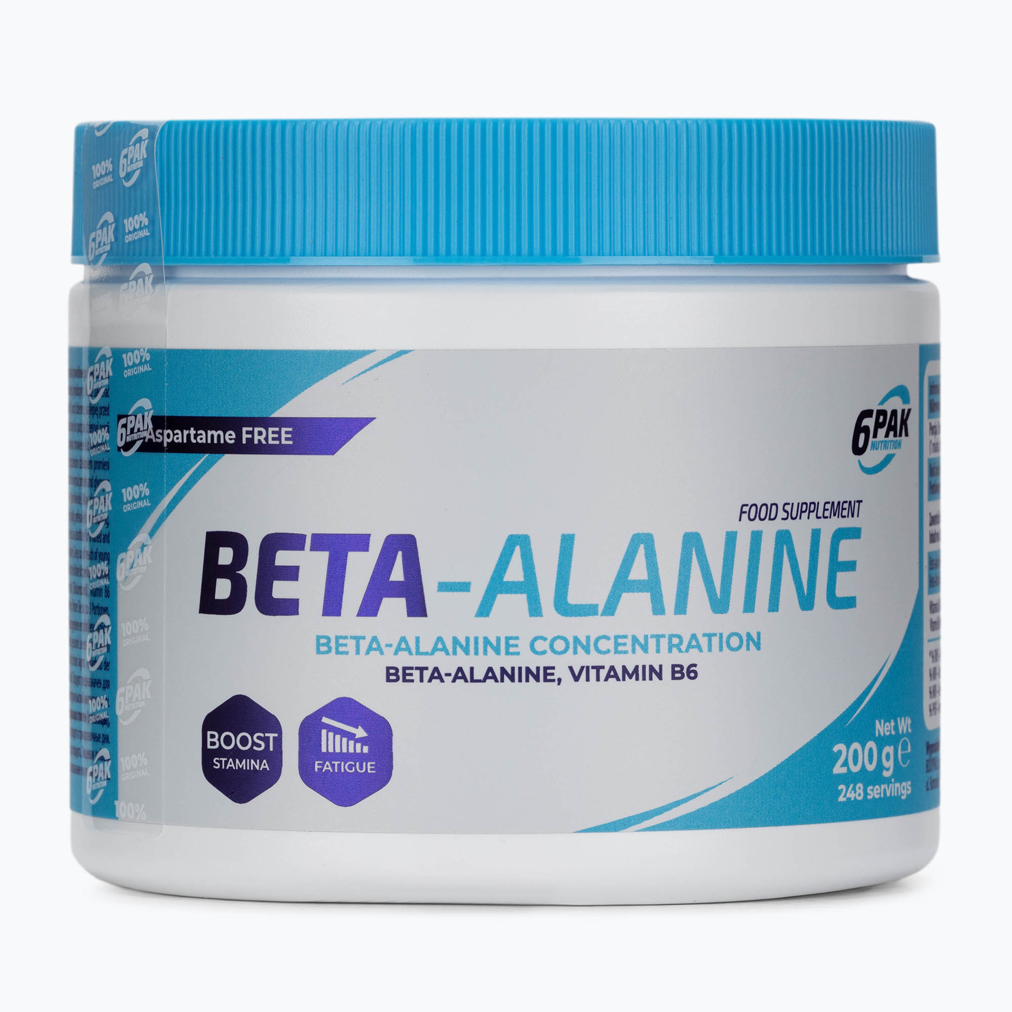 Pre-workout 6PAK Beta Alanine 200g PAK/134 (200 g)