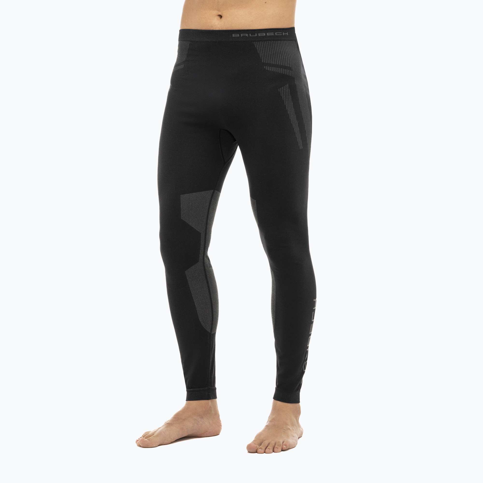 Men's thermo-active pants Brubeck Dry 9987 black-grey LE13270