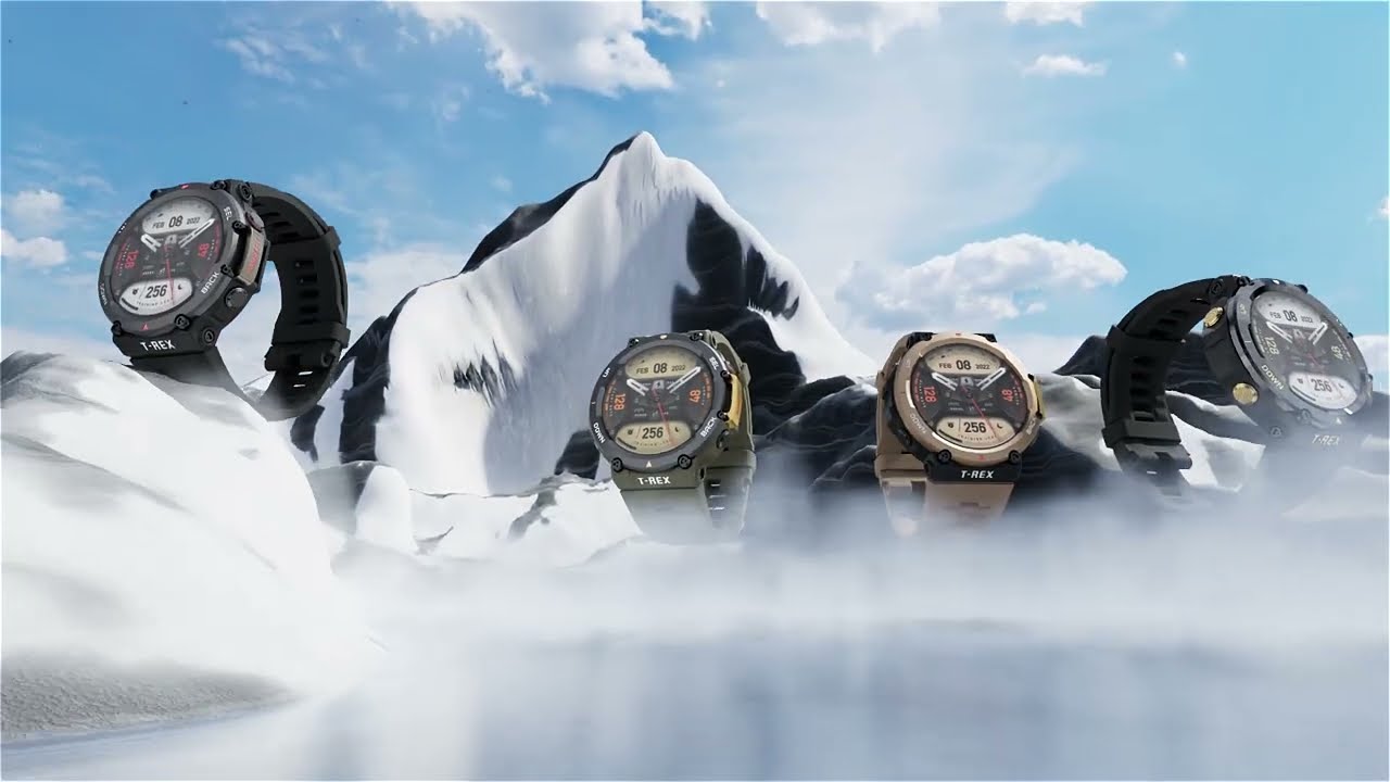 Amazfit T-Rex 2 astro black/gold A2170 watch