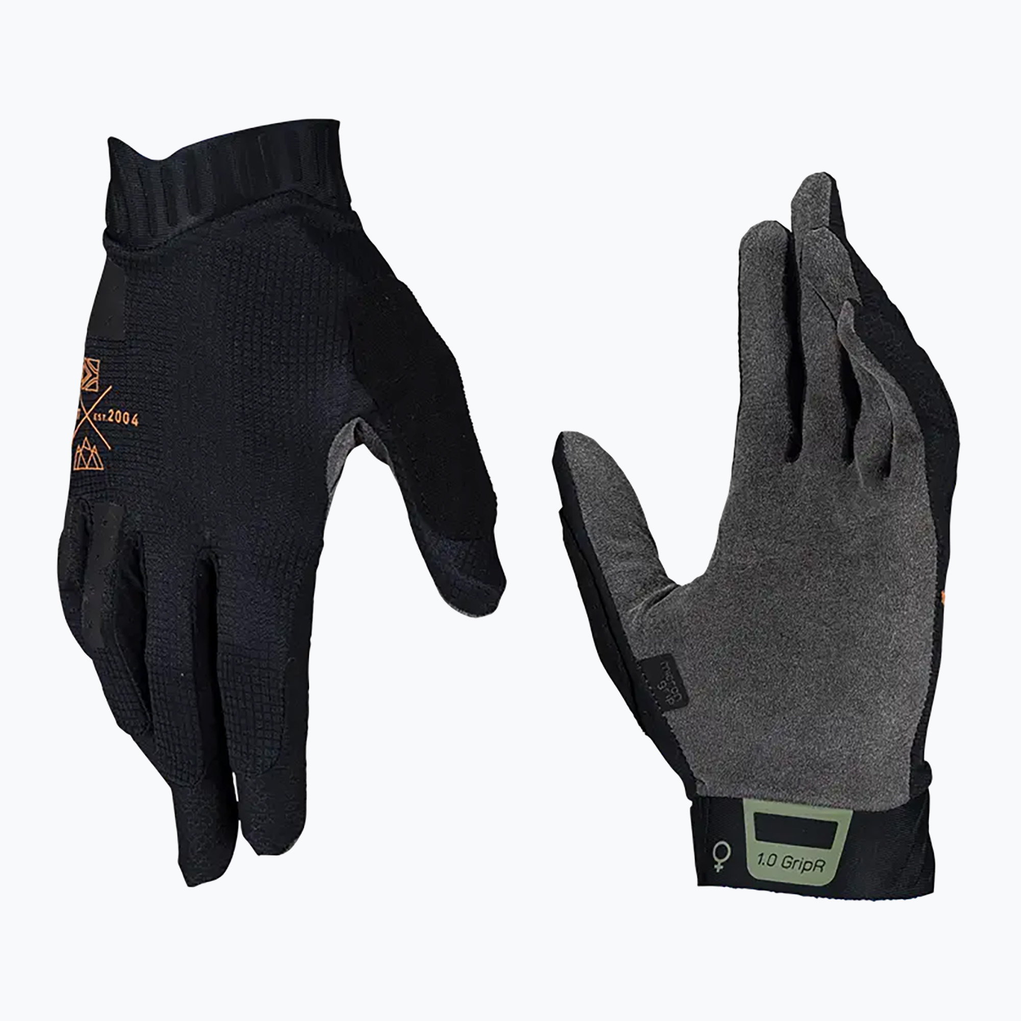 Leatt MTB 1.0 GripR stealth women's cycling gloves (M)