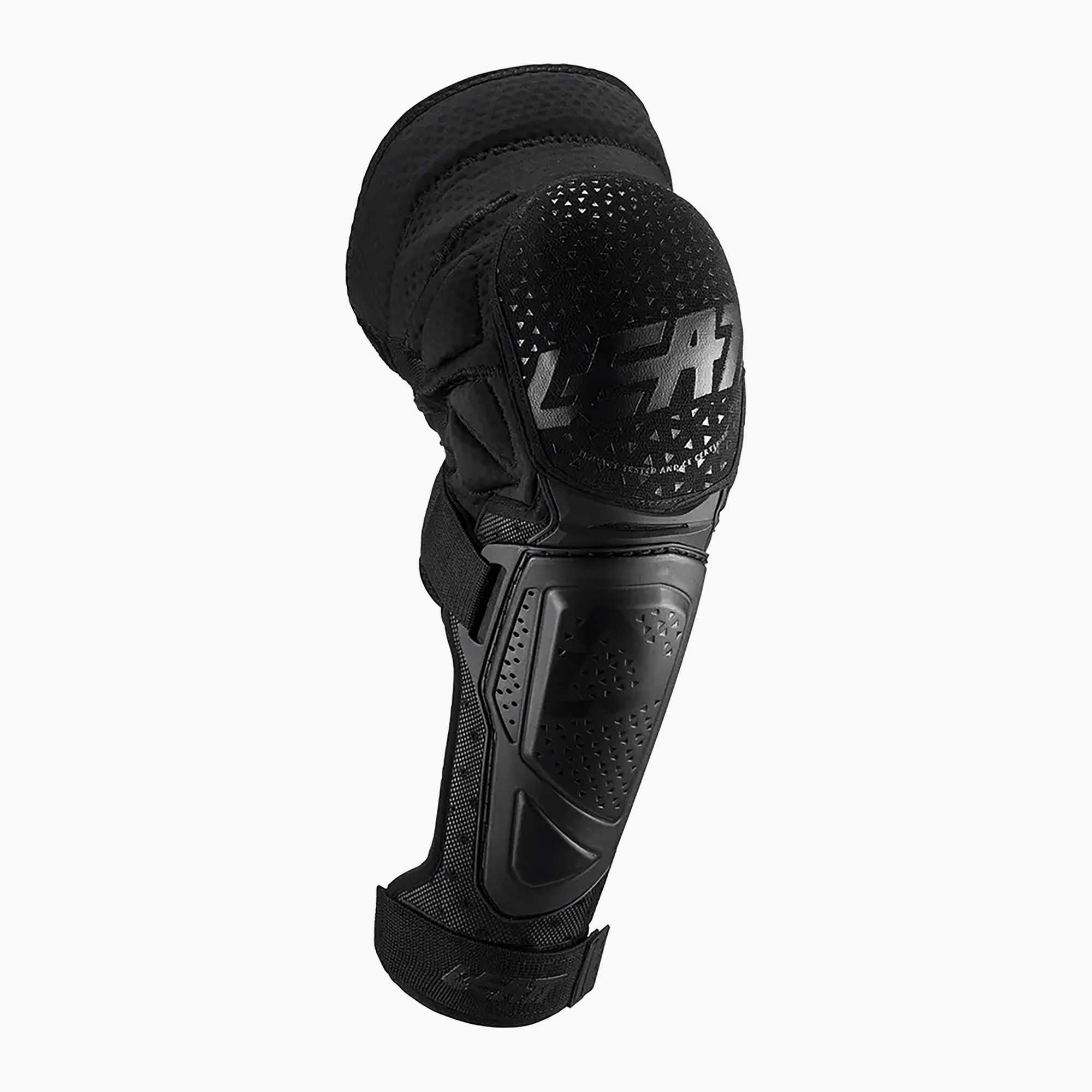 Leatt 3DF Hybrid EXT black bicycle knee and tibia protectors (S-M)