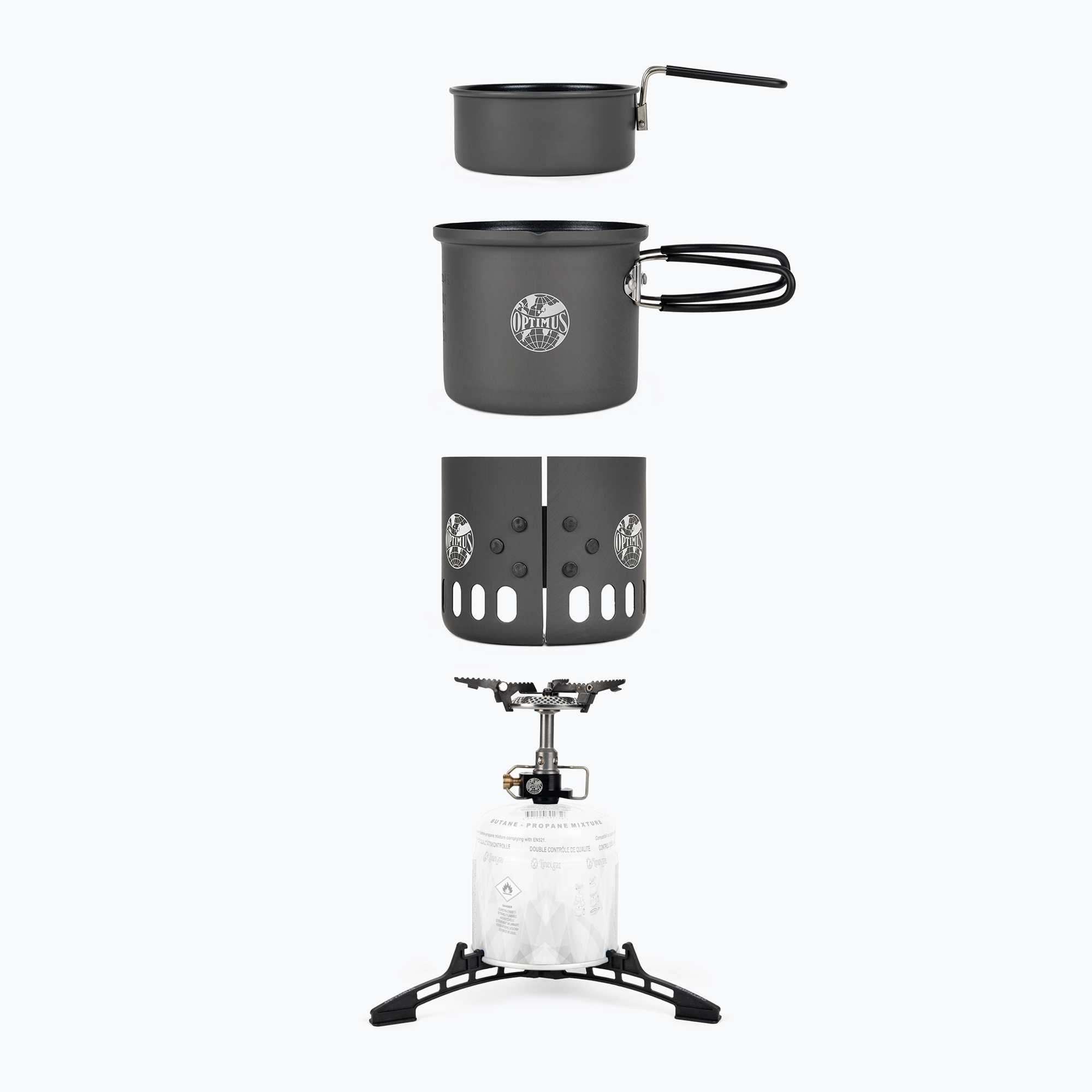 Optimus Elektra Black Edition touring cooker black 8021087