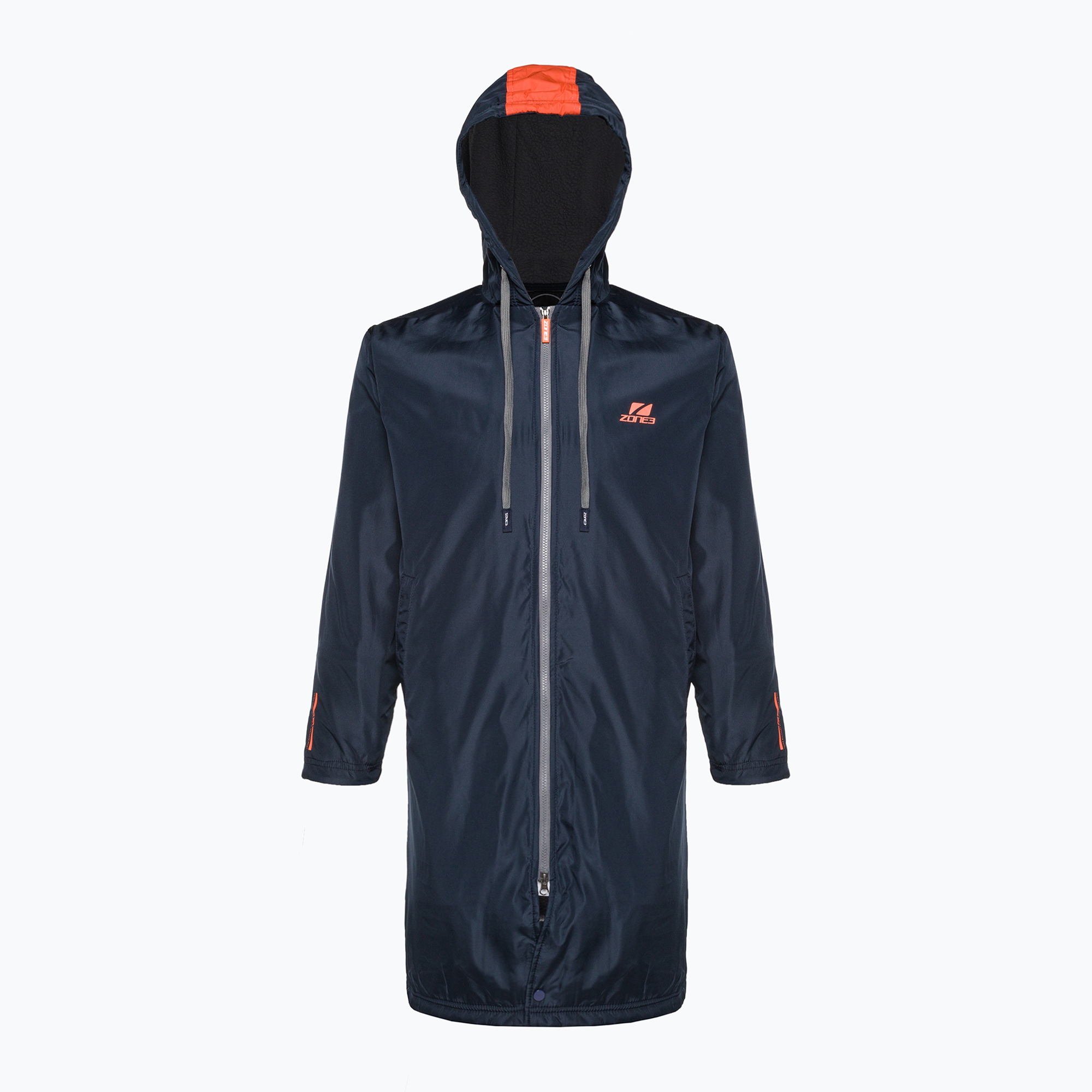 ZONE3 Robe Fleece Parka jacket navy blue CW18UFPJ103 (M)