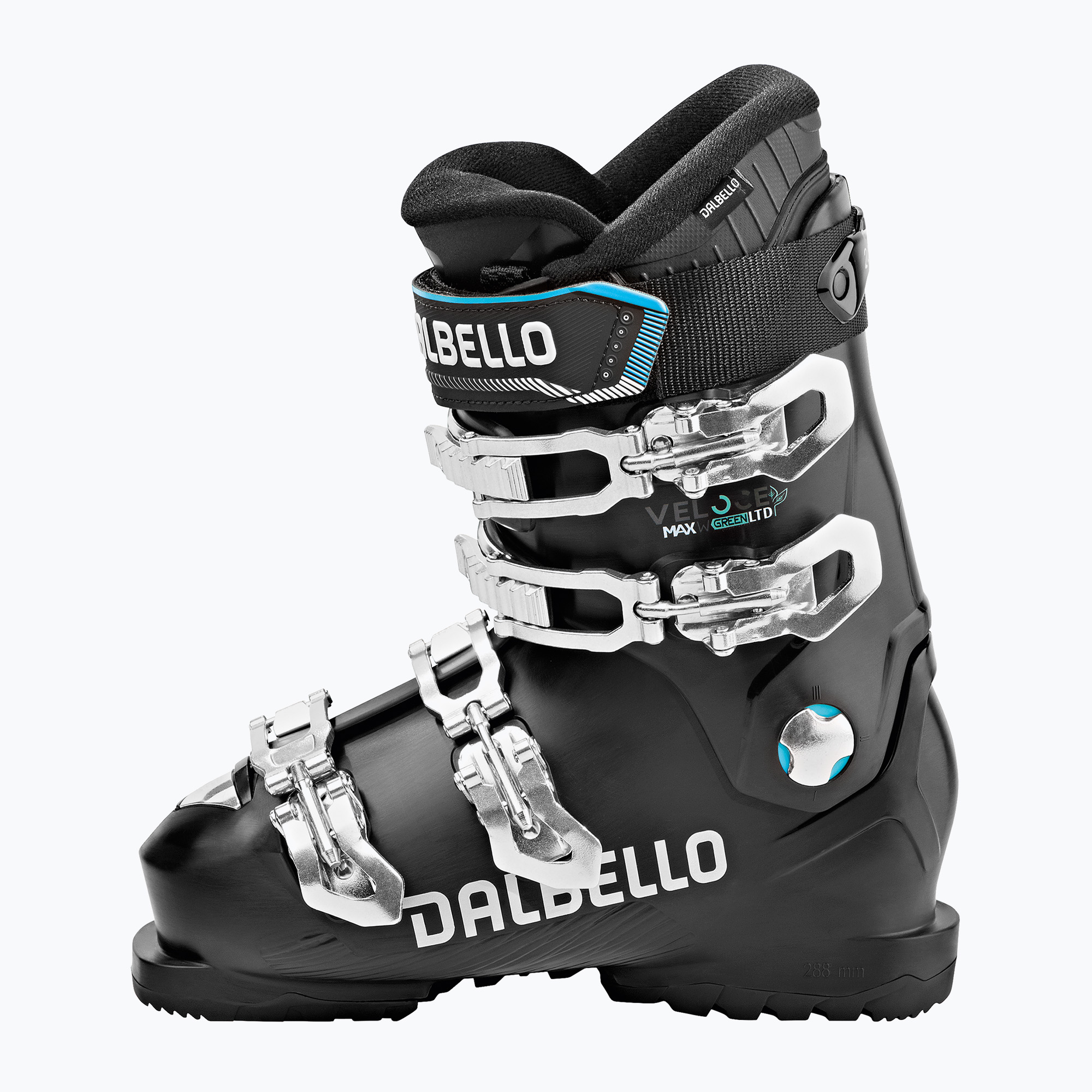 Women's ski boots Dalbello Green Veloce Max W LTD black (26.5 cm)