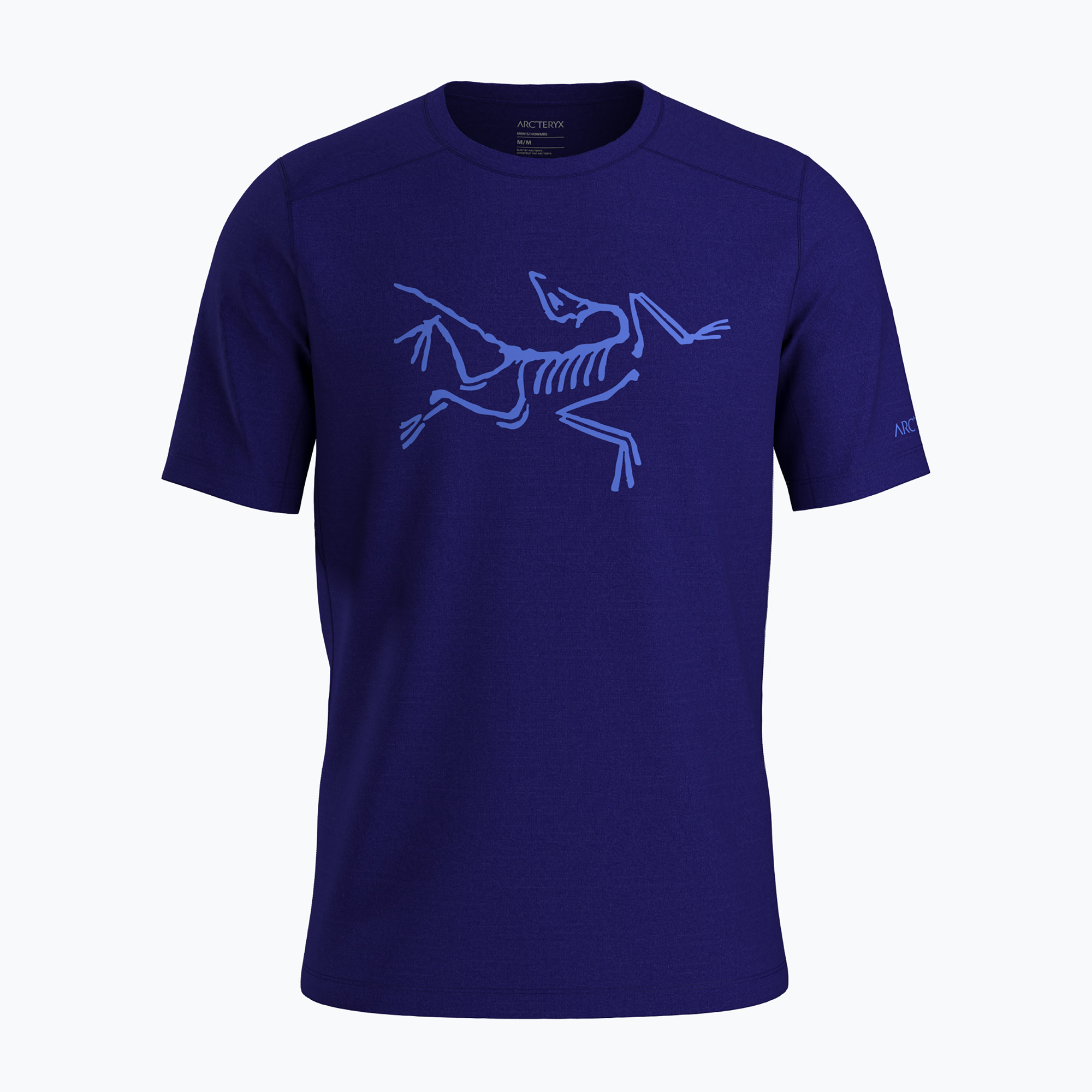 Men's Arc'teryx Ionia Merino Wool Logo soulsonic / electra T-shirt (S)
