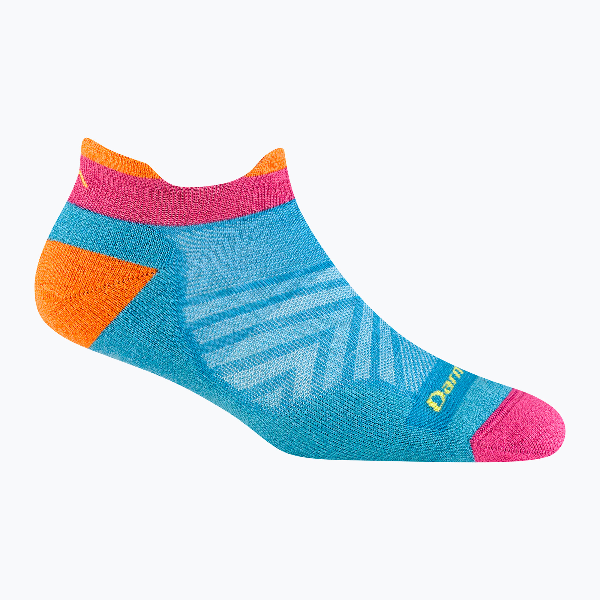 Women's Darn Tough Run ocean running socks (S)