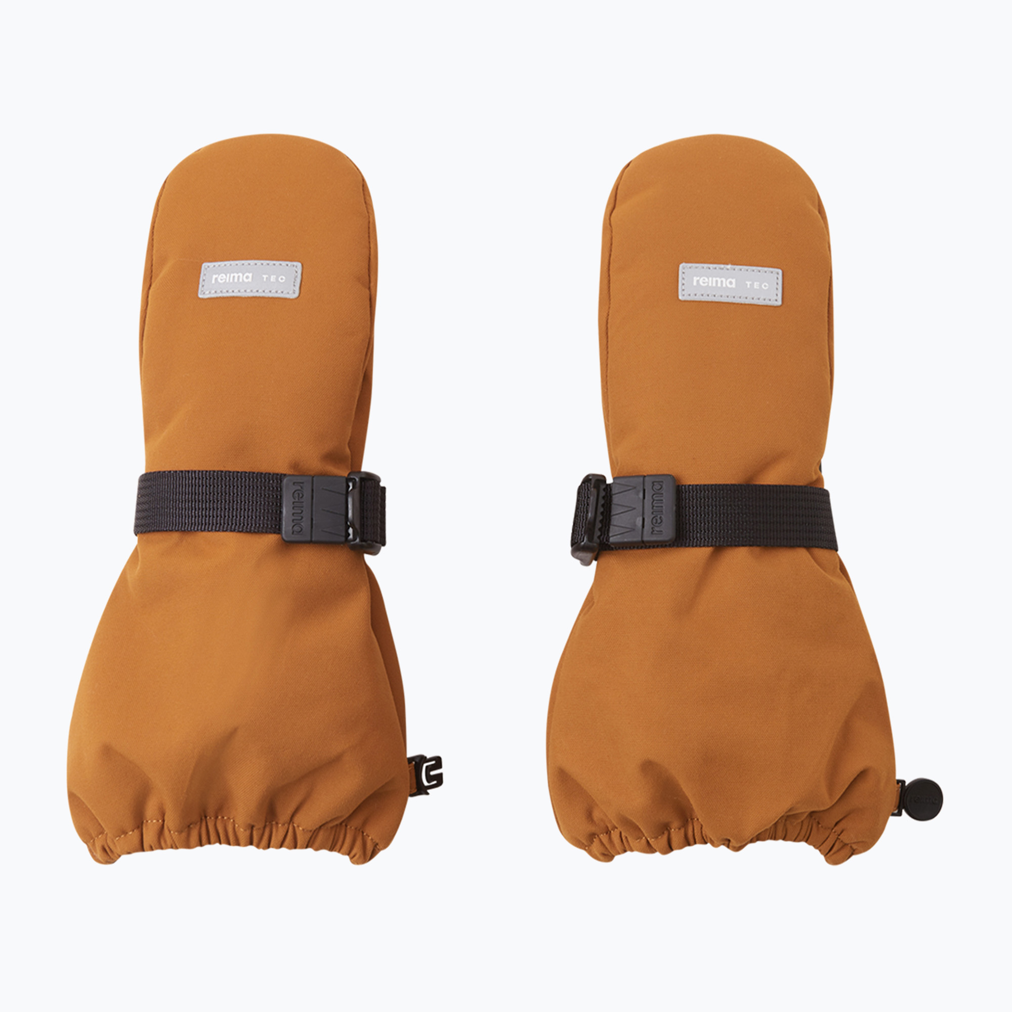 Reima Ote Mittens children's ski gloves cinnamon brown (4)