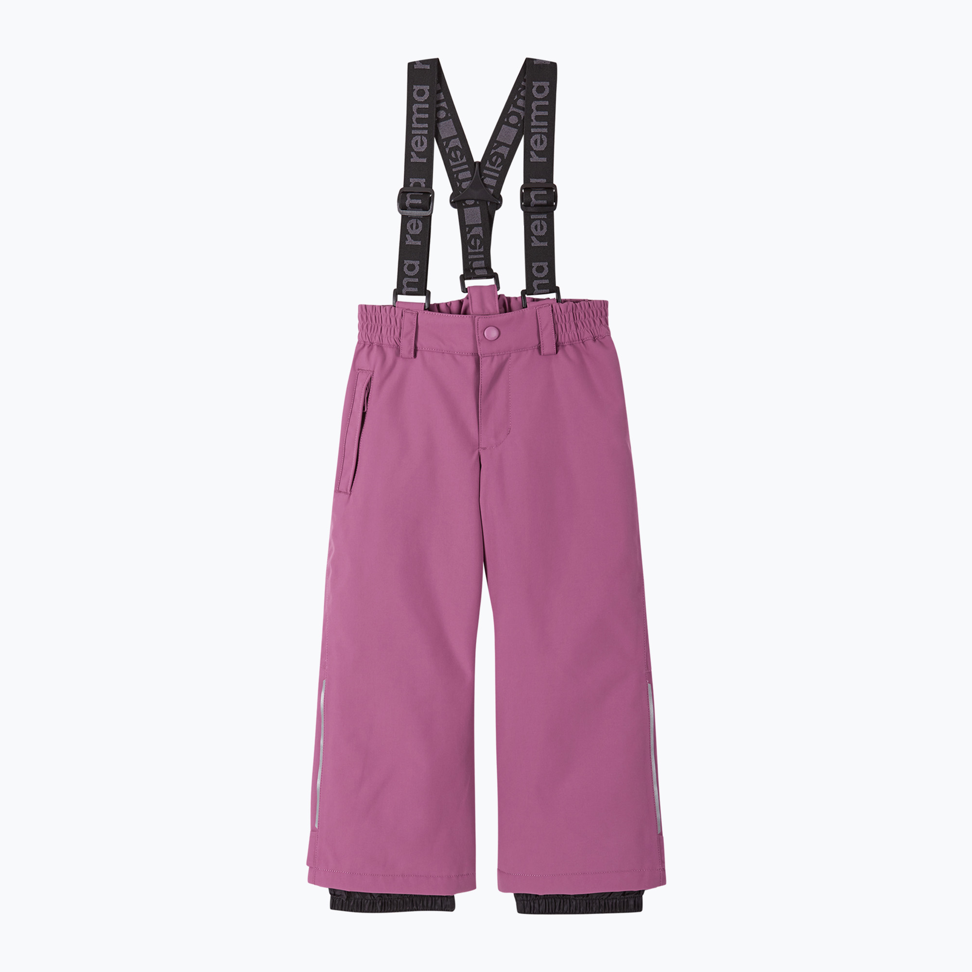 Reima Loikka red violet children's ski trousers (134)