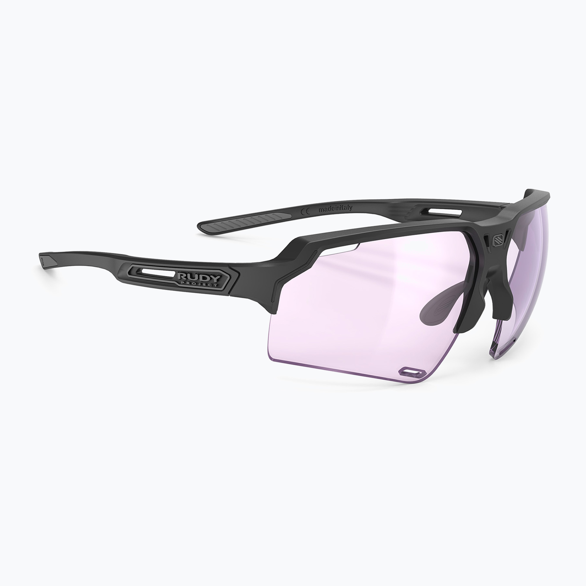 Rudy Project Deltabeat black matte/impactx photochromic 2 laser purple sunglasses