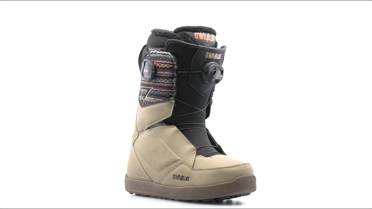 Women's snowboard boots ThirtyTwo Lashed Double Boa W'S beige 8205000207