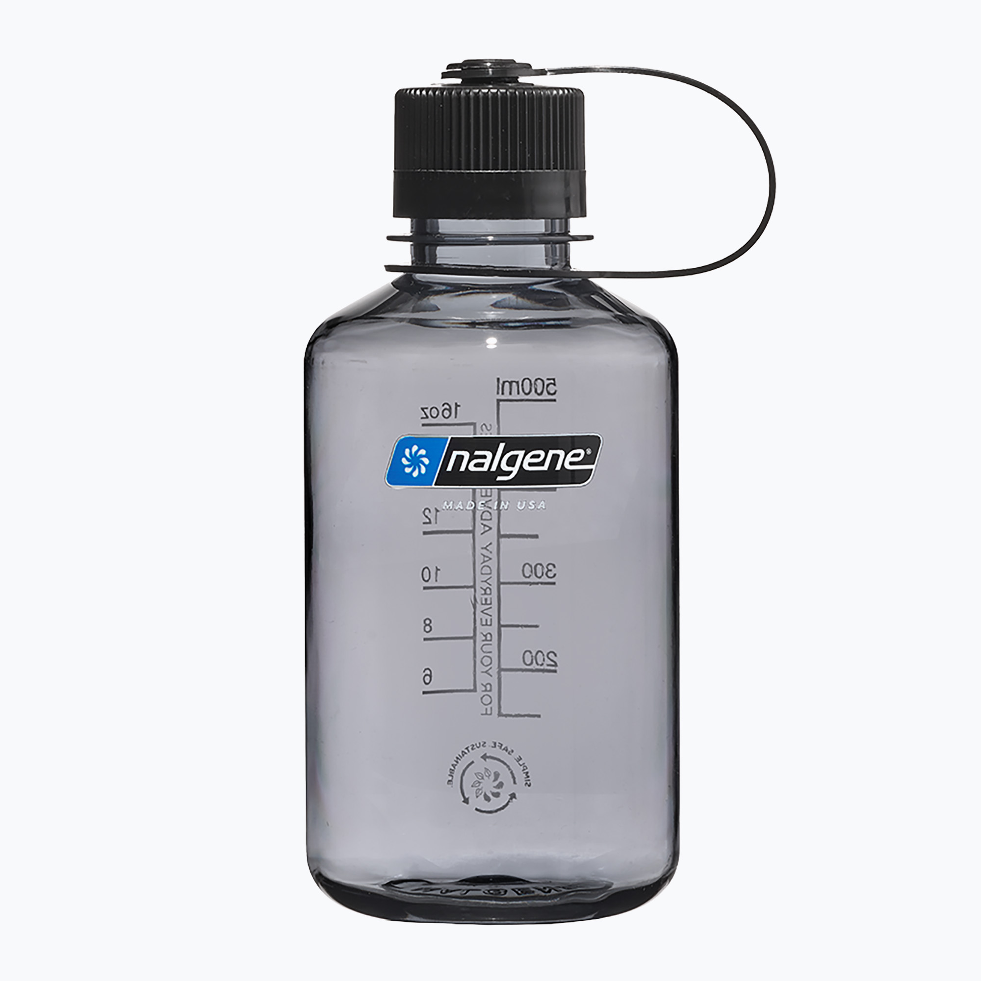 Nalgene Narrow Mouth Sustain travel bottle 500 ml gray (500 ml)