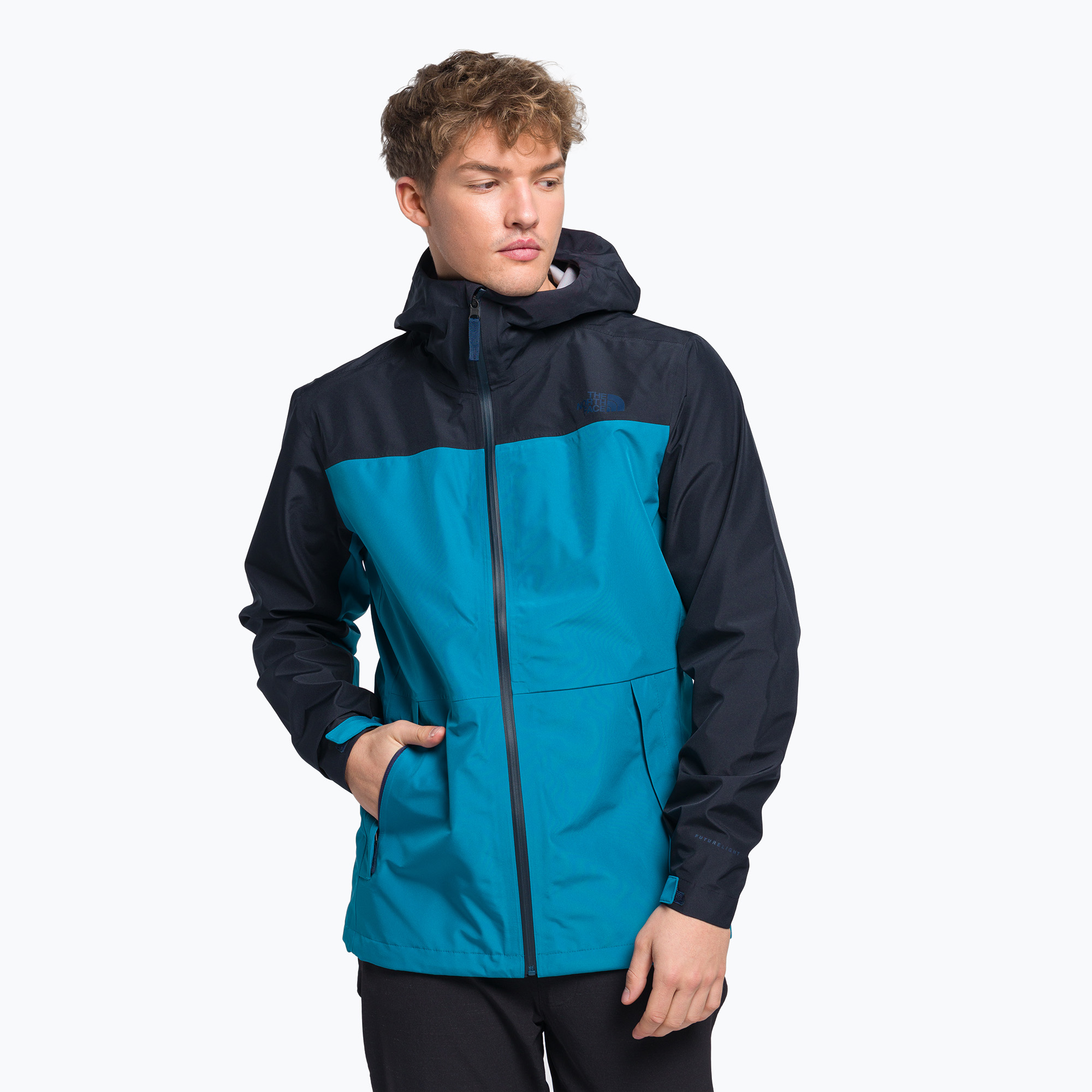 Men's rain jacket The North Face Dryzzle Futurelight blue NF0A7QB248I1 (S)