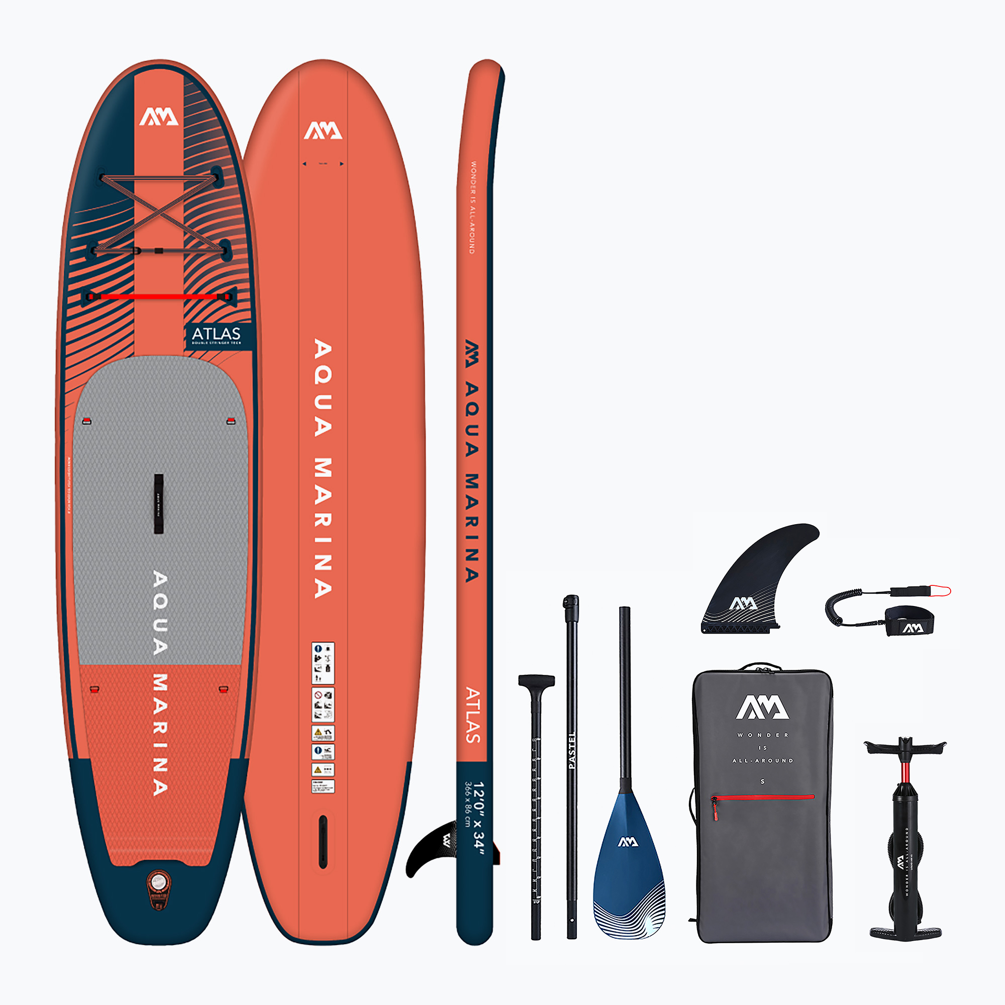Aqua Marina Atlas 12'0'' sky glider SUP board (366 cm)