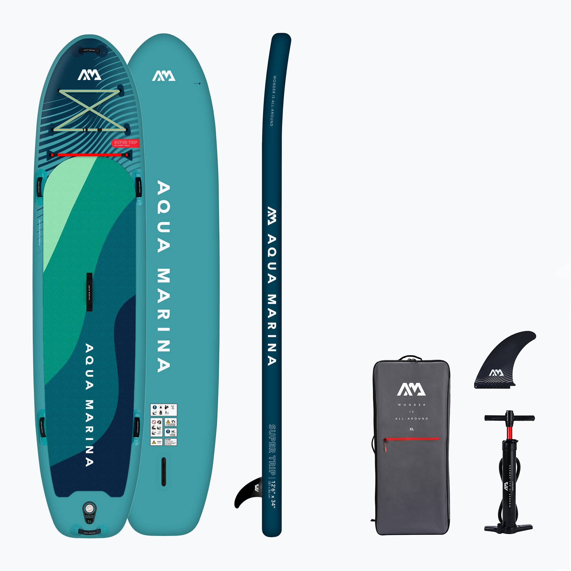 Aqua Marina Super Trip 12'6" SUP board (380 Cm)