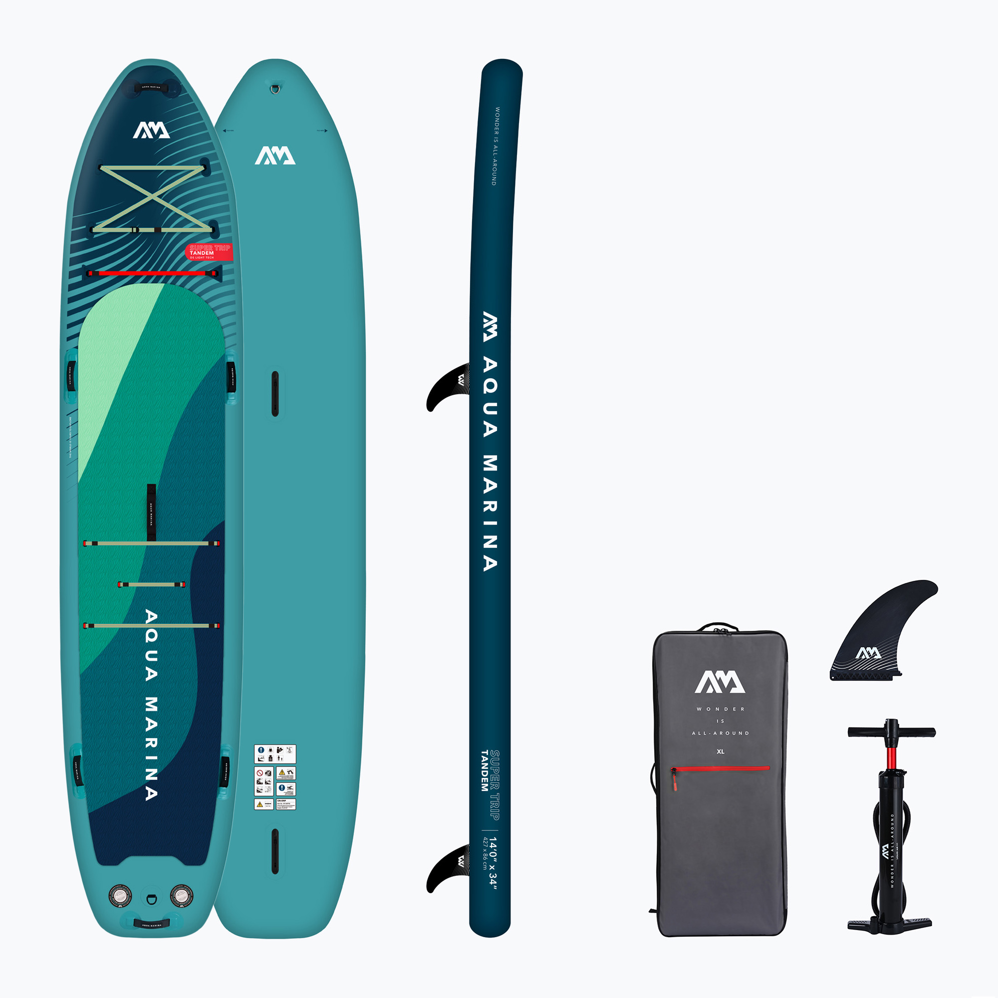 Aqua Marina Super Trip Tandem 14'0" SUP board (426 cm)