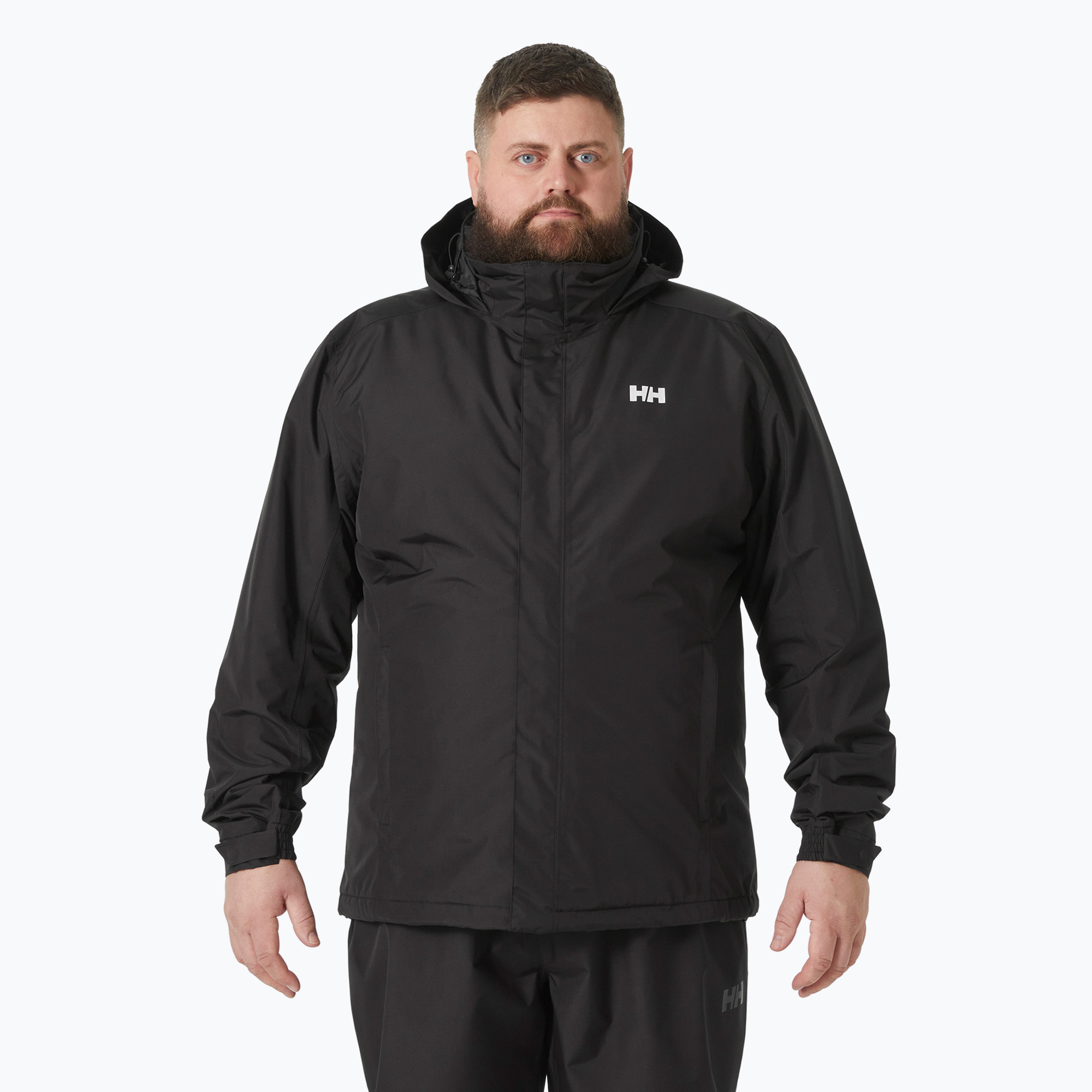 Men's Helly Hansen Dubliner Insulated rain jacket black (S)