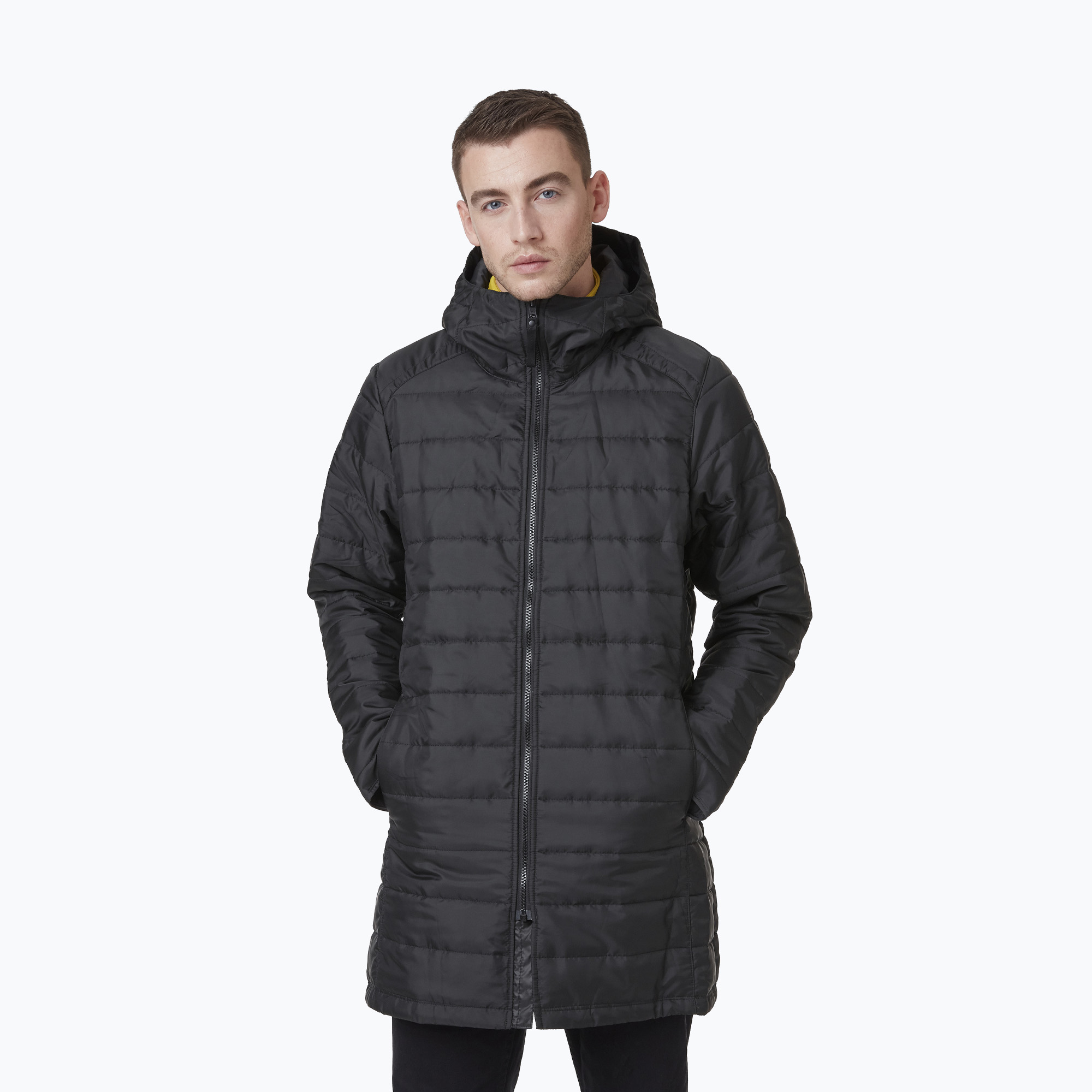 Helly Hansen men's Rigging Coat rain jacket black 53508_990 (S)