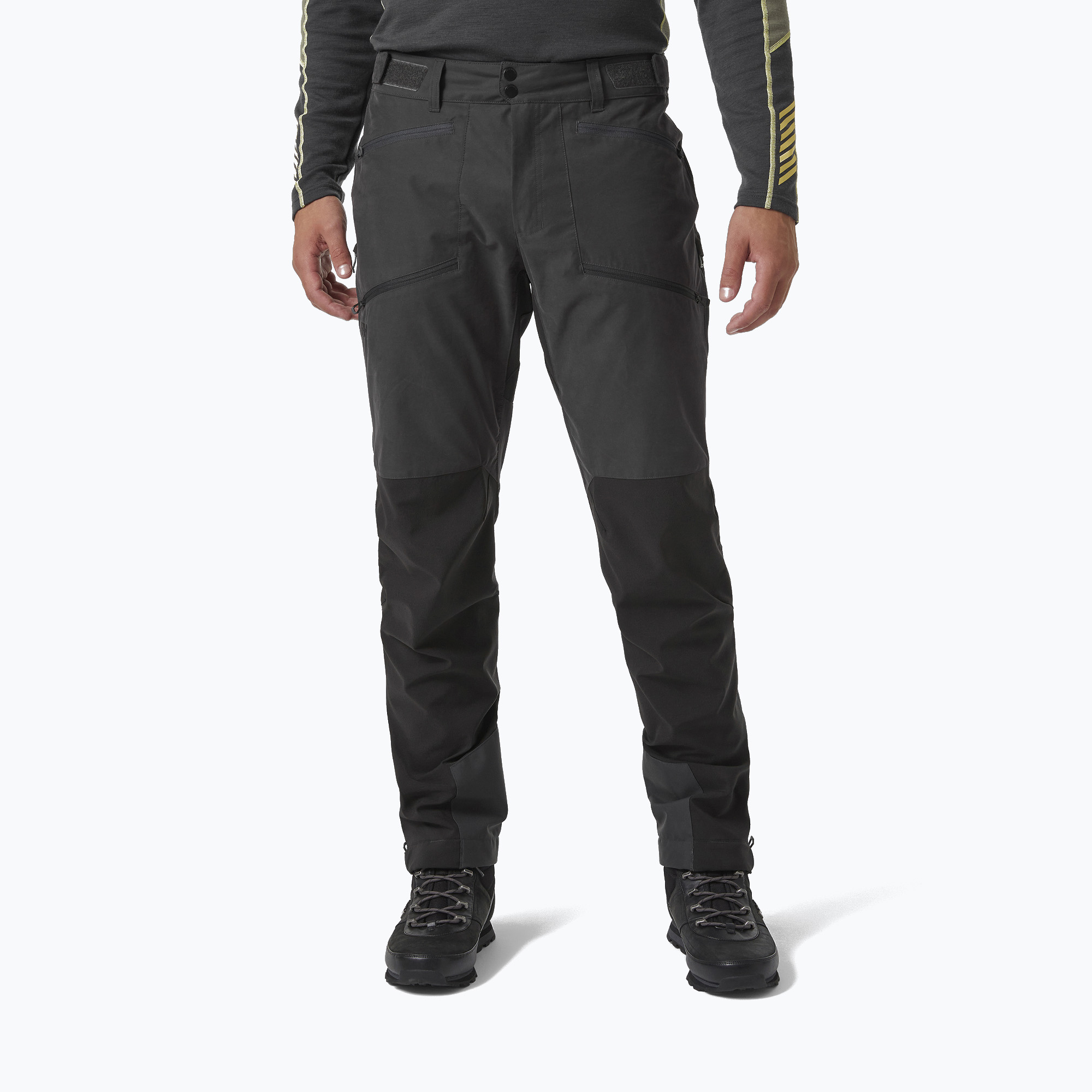 Helly Hansen men's trekking trousers Verglas Tur grey 63000_980 (S)
