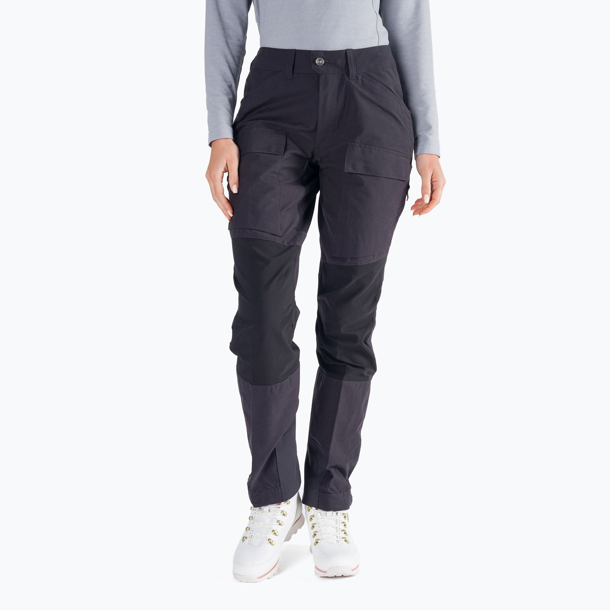 Women's trekking trousers Helly Hansen Veir Tur grey 63023_980 (XL)