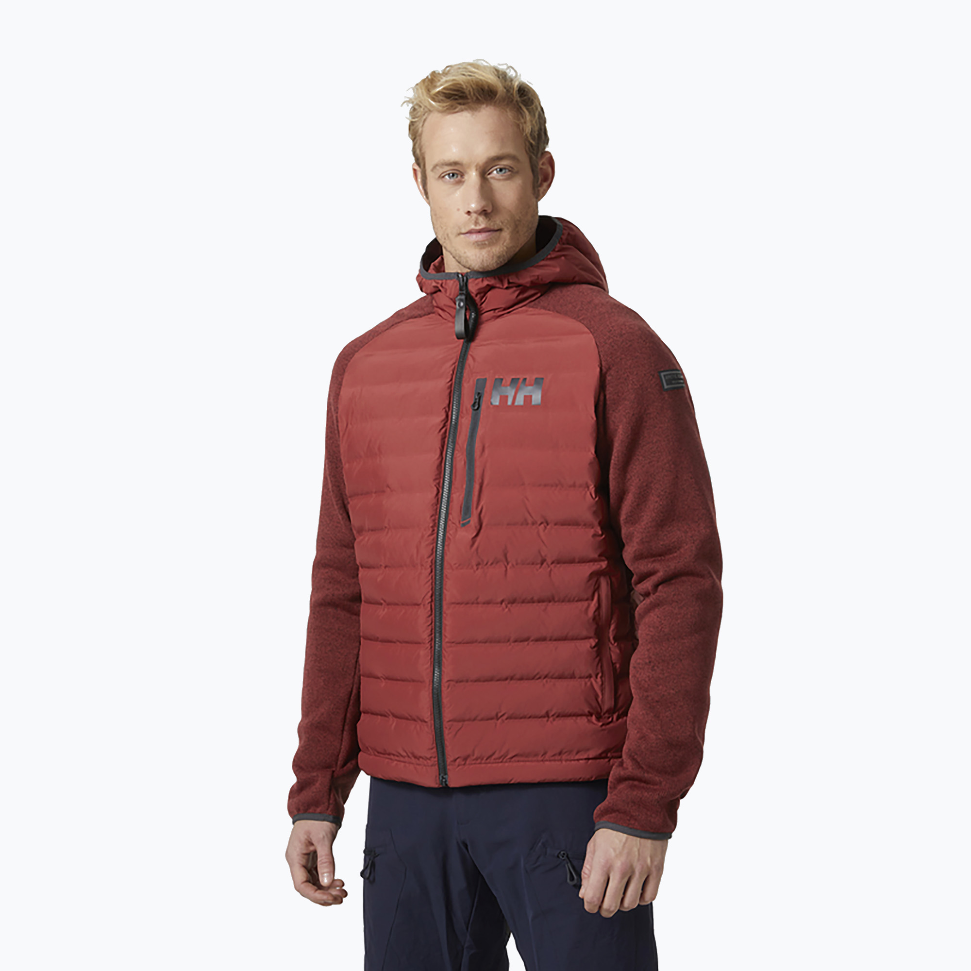 Helly Hansen men's sailing jacket Arctic Ocean Hybrid Insulator red 34074_215 (S)