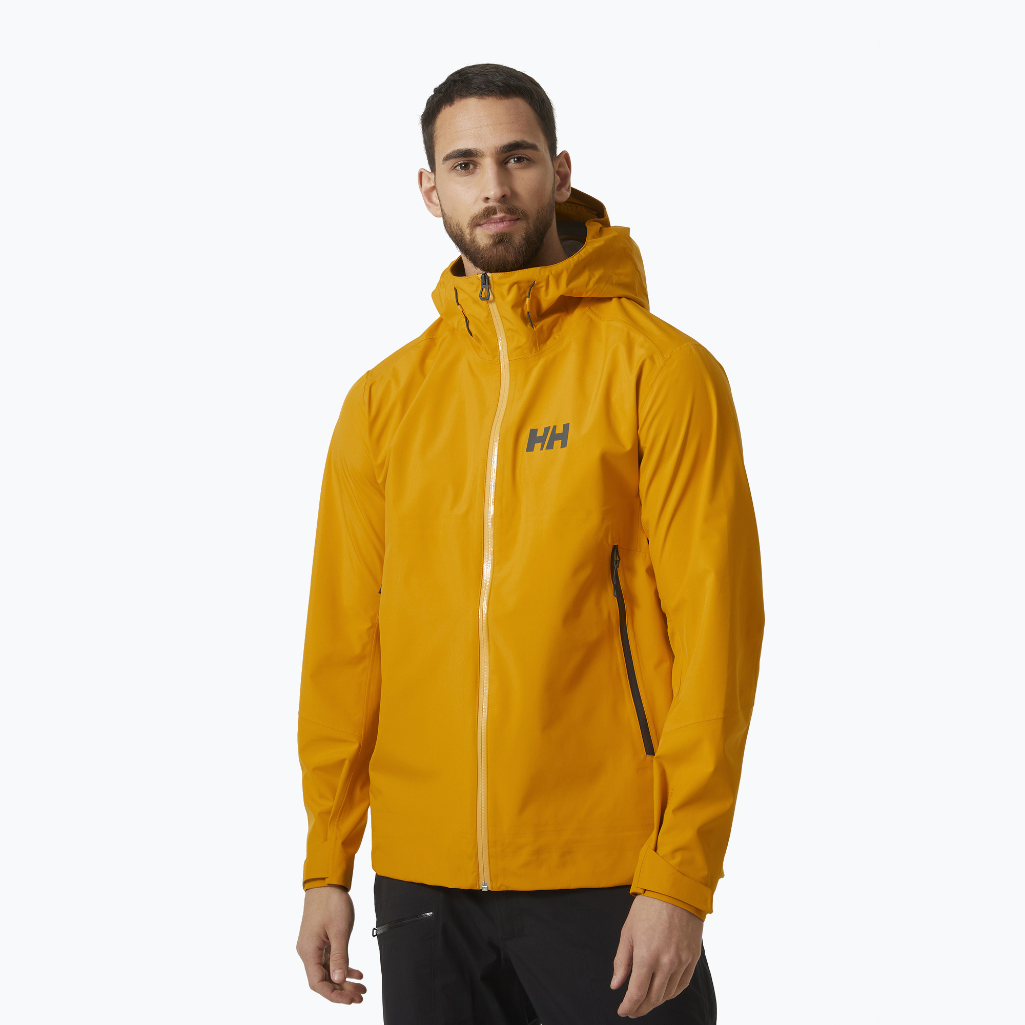 Helly Hansen men's hardshell jacket Verglas 3L Shell 2.0 yellow 62686_328