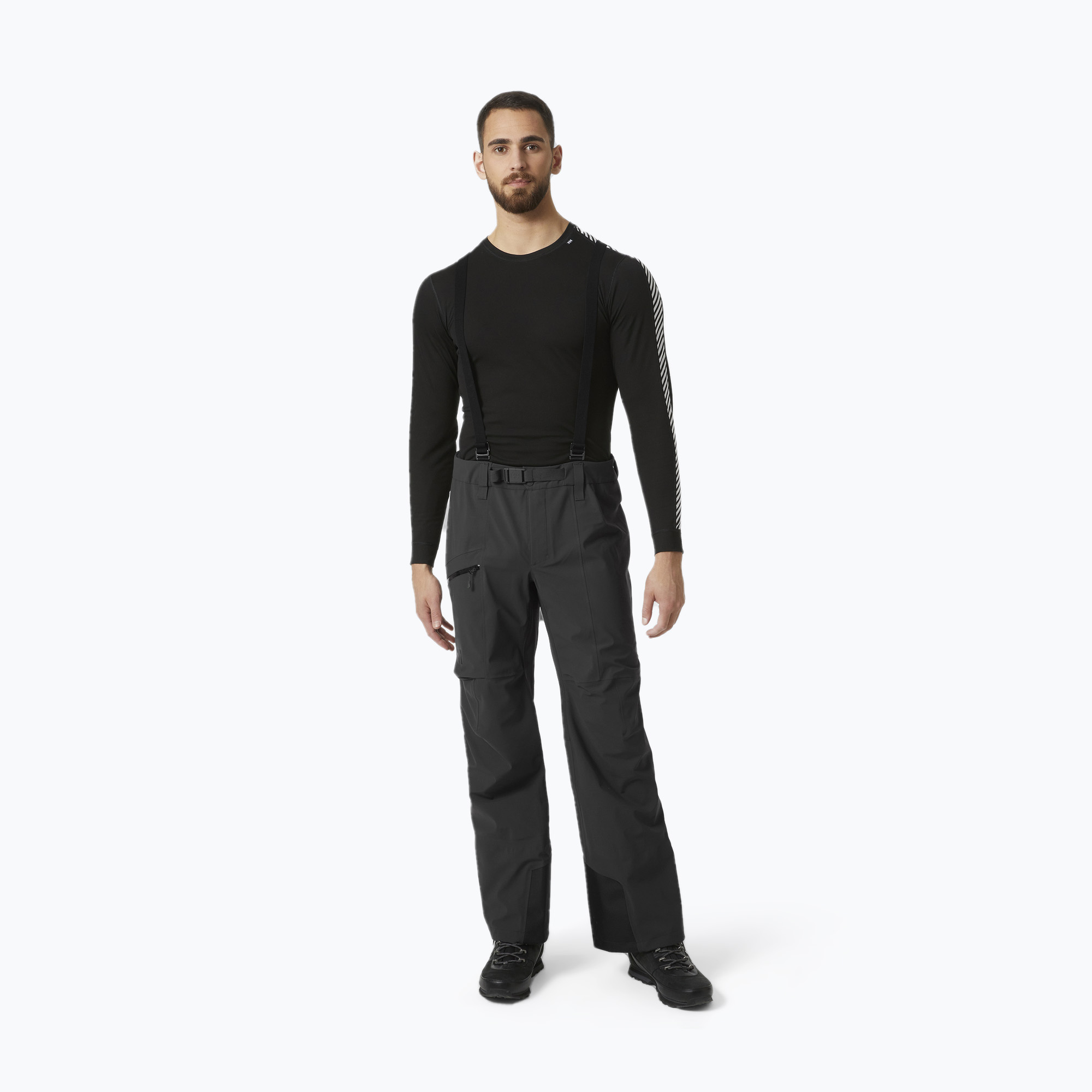 Helly Hansen men's ski trousers Verglas BC grey 63113_980