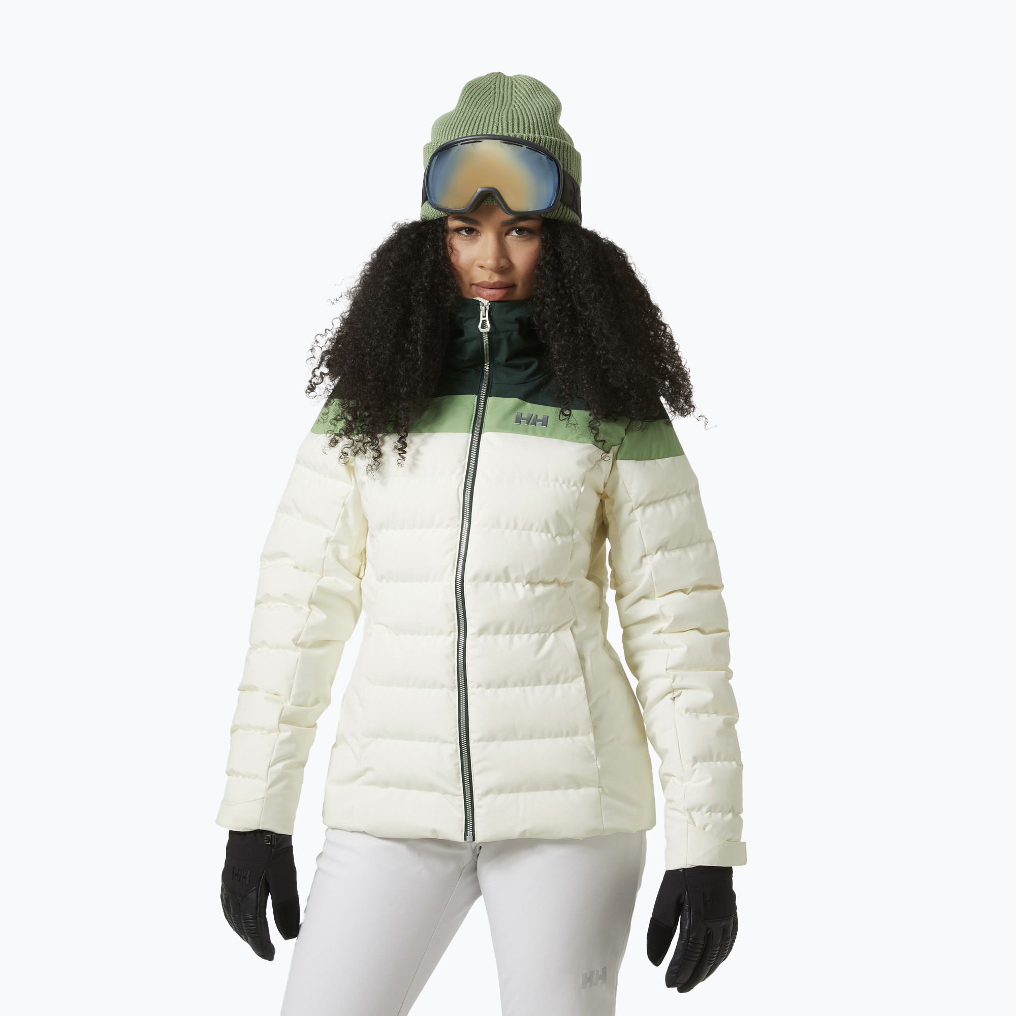 Women's ski jacket Helly Hansen Imperial Puffy darkest spruce (XL)